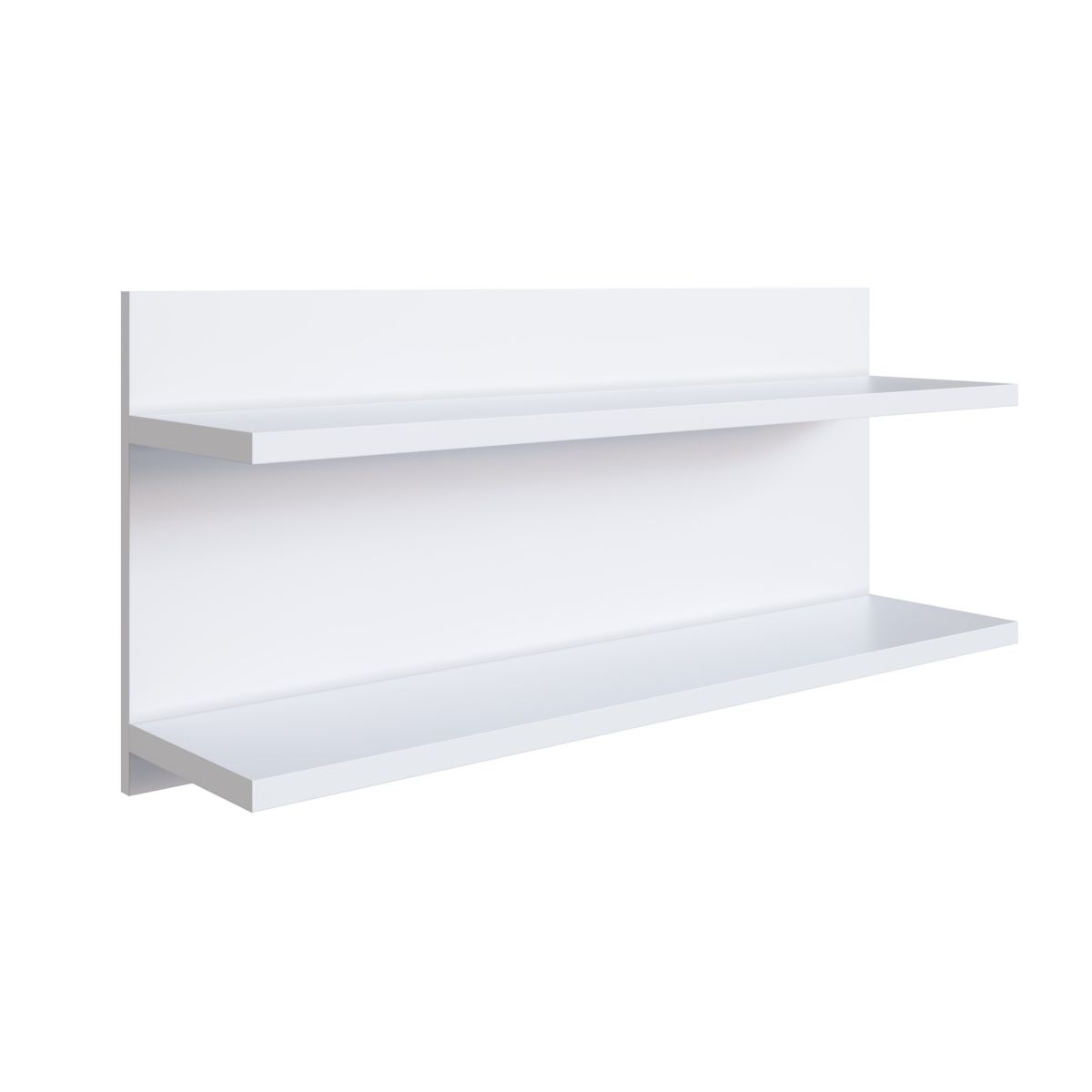 Repisa Estante Flotante Doble 90 Cm