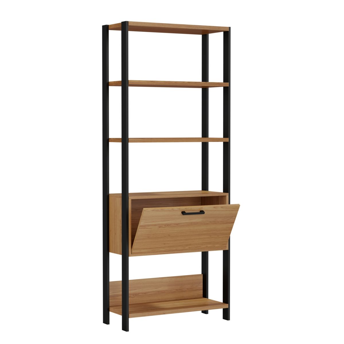 Estanteria Industrial Bruselas Negro