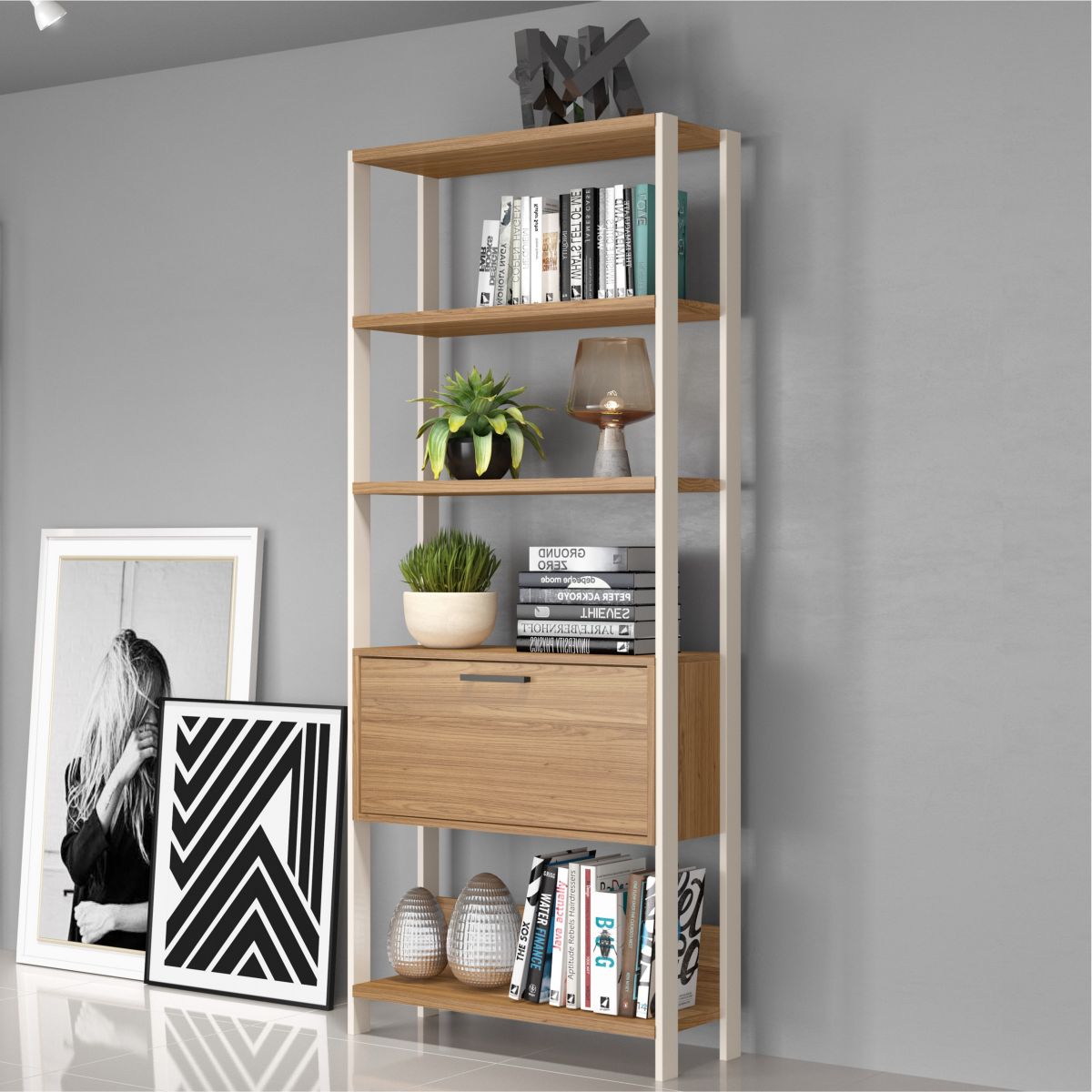 Estanteria Industrial Bruselas Blanco