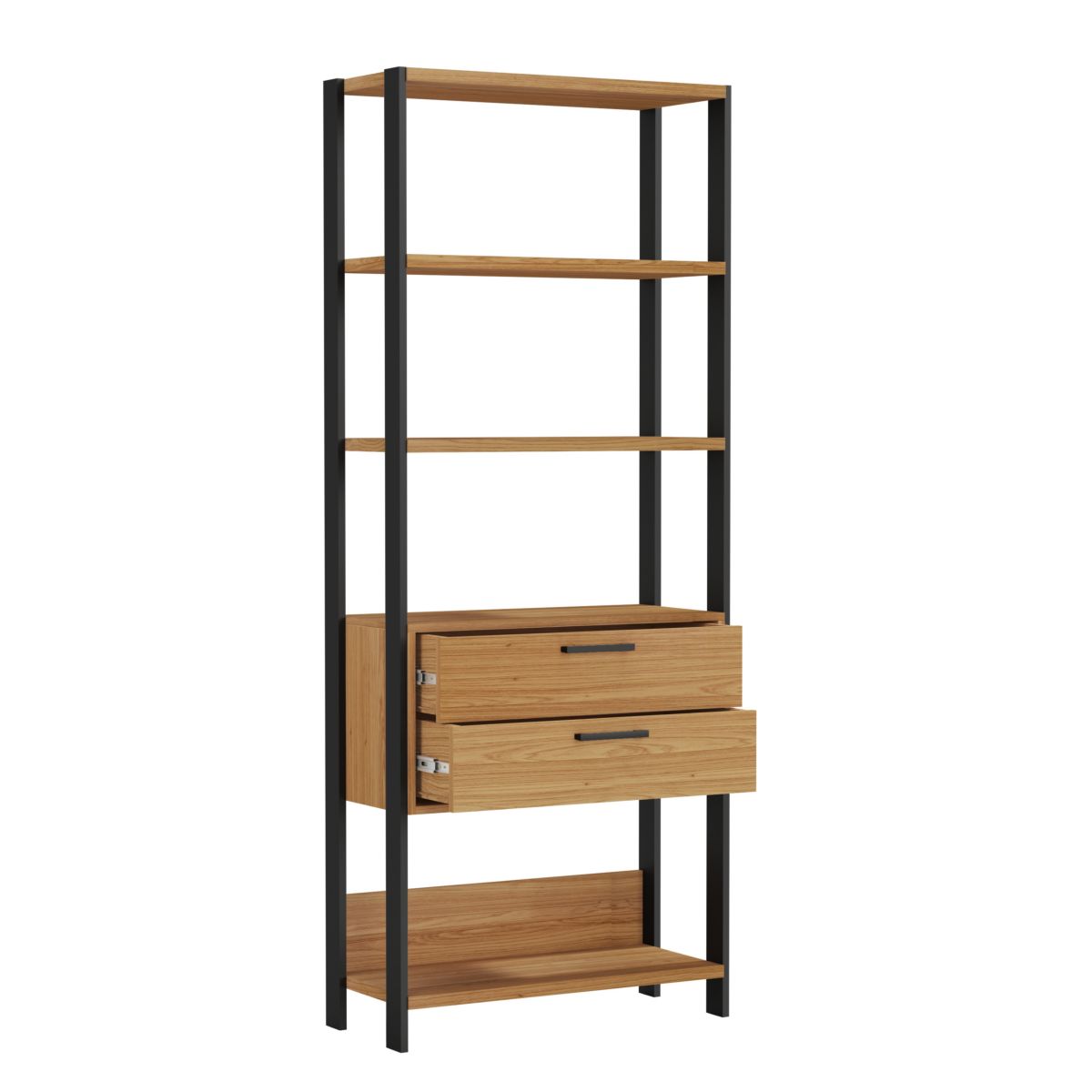 Estanteria Industrial Amsterdam Negro