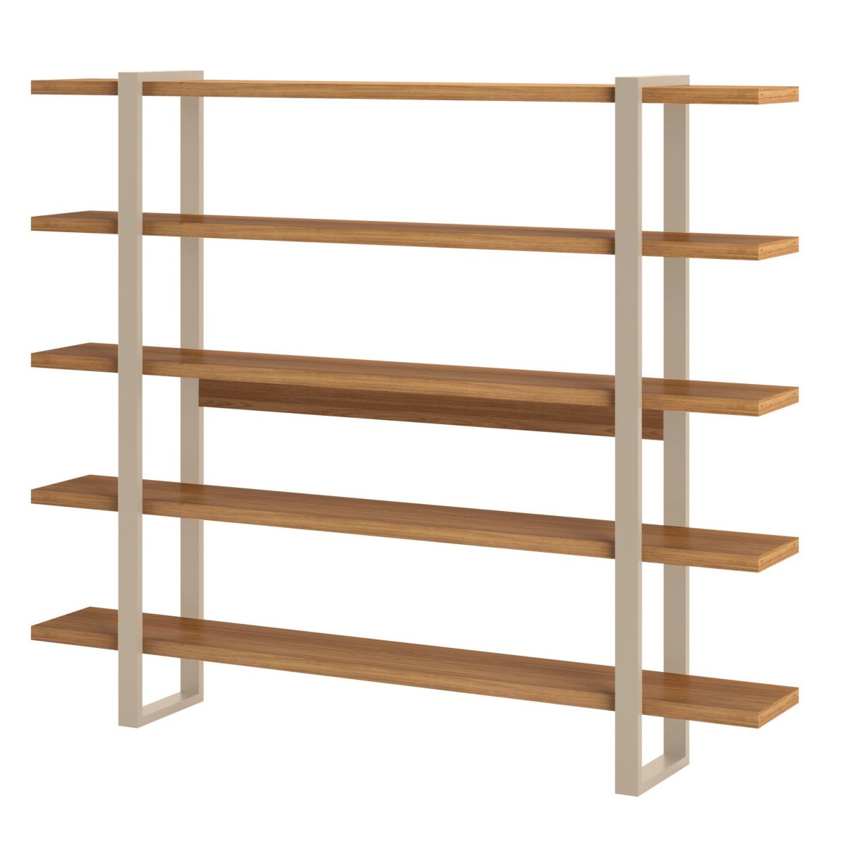 Libreria Industrial 210x175cm F18jva Vainilla 2blt