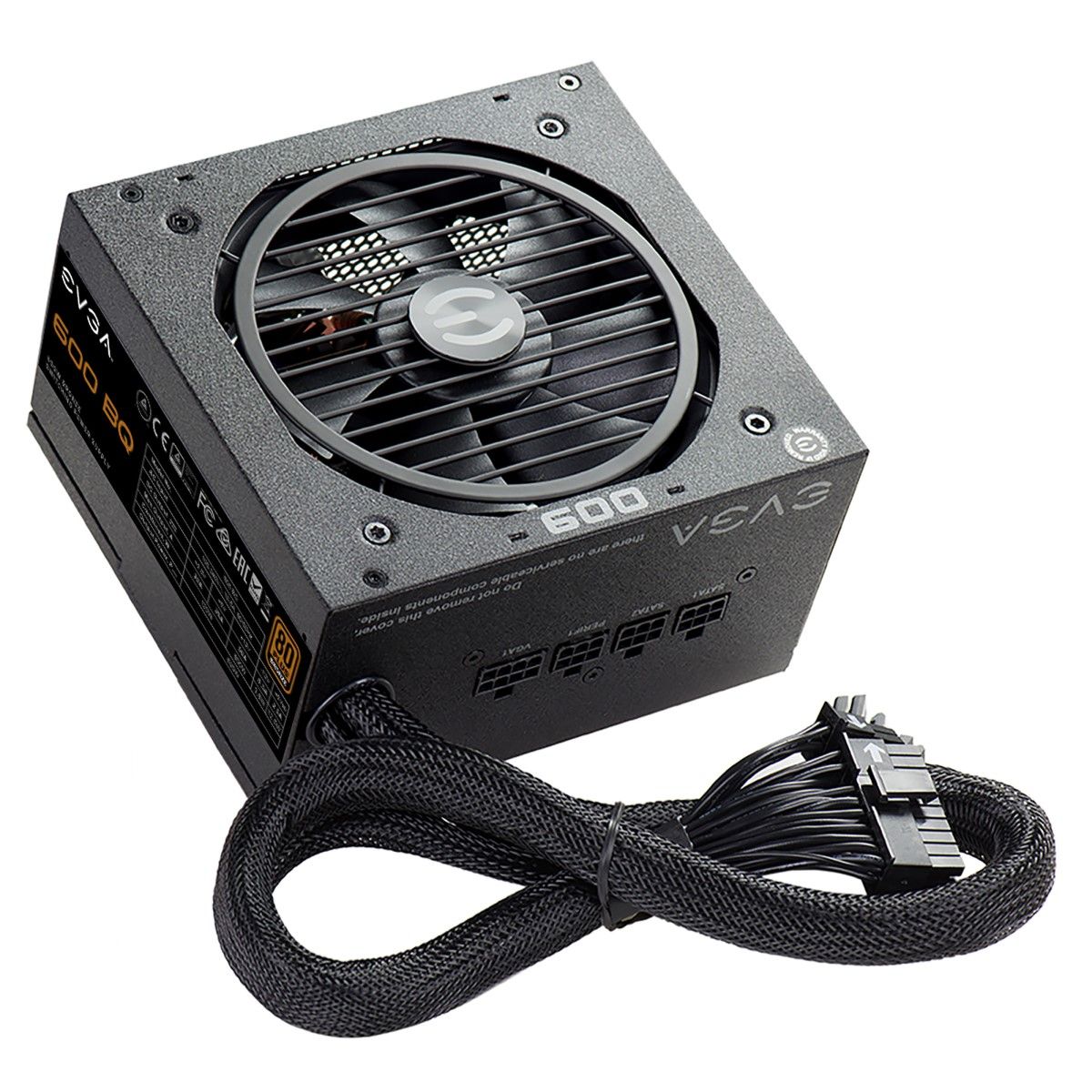 Fuente Evga 600w BQ 80 Plus Bronce Semi Modular