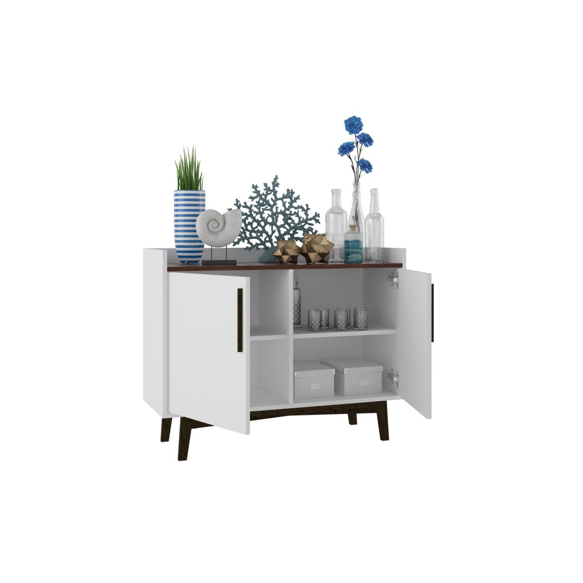 Gabinete aparador combinado