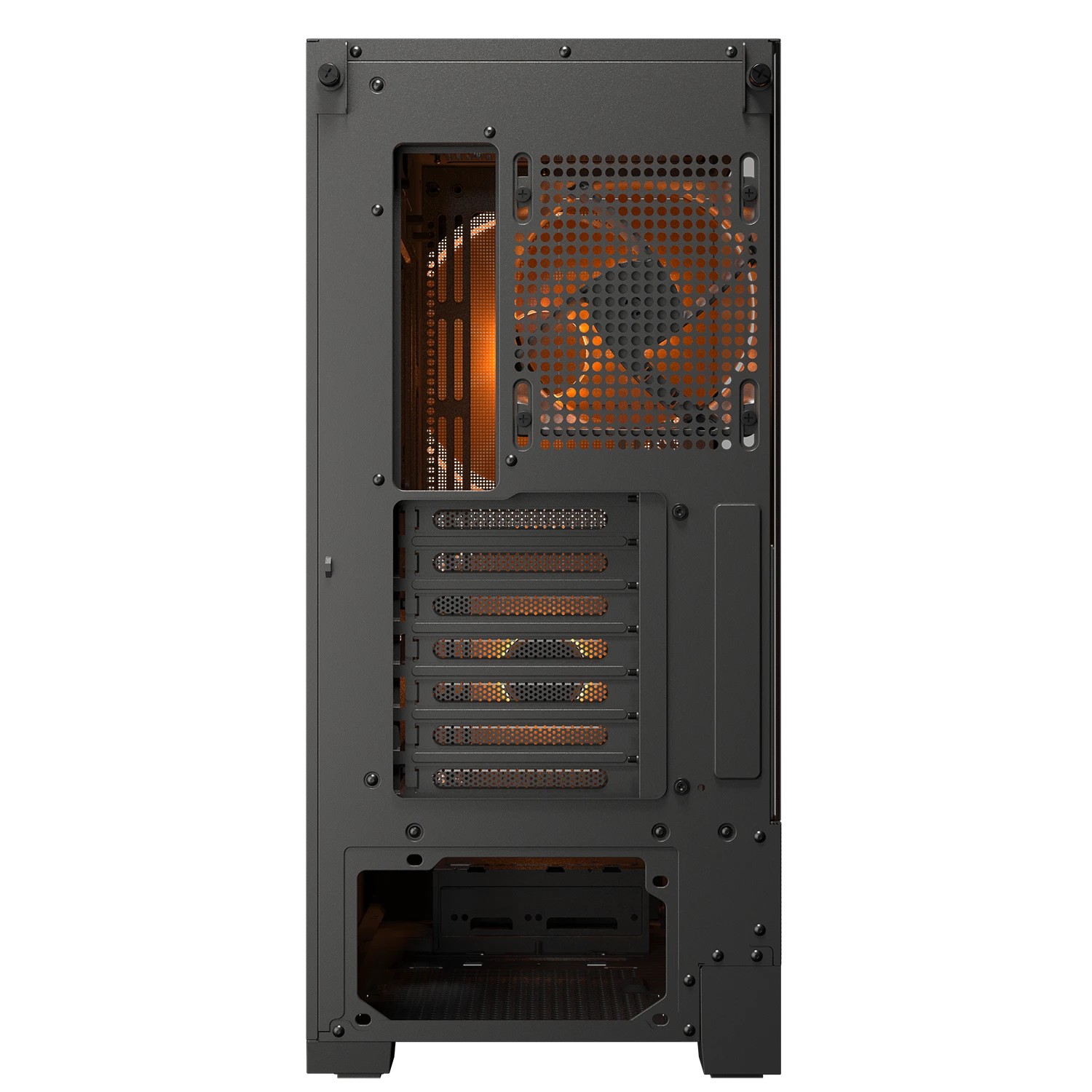 Gabinete Gamer Cougar Airface 180 Negro Mid Tower con 3 fan