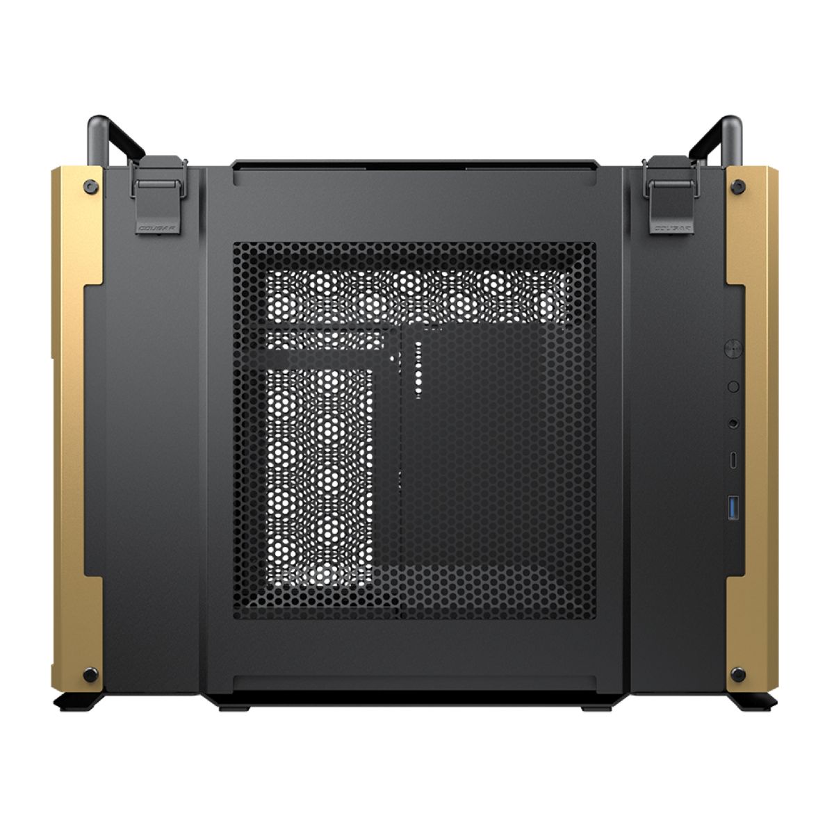 Gabinete Cougar Dust 2 Desert Sand Mini-ITX portatil