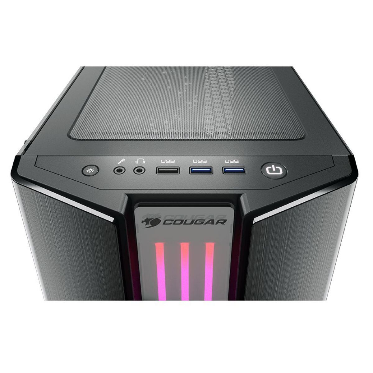 Gabinete ATX Cougar Gemini S Iron Grey