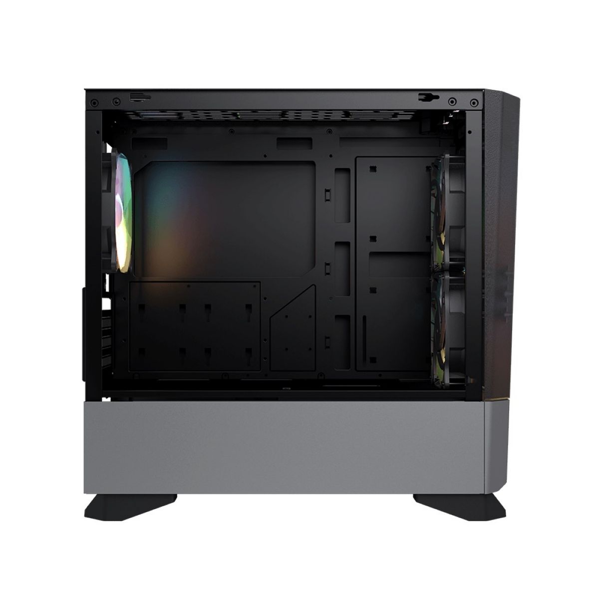 Gabinete Cougar Mg140 Air Rgb Iron Gray
