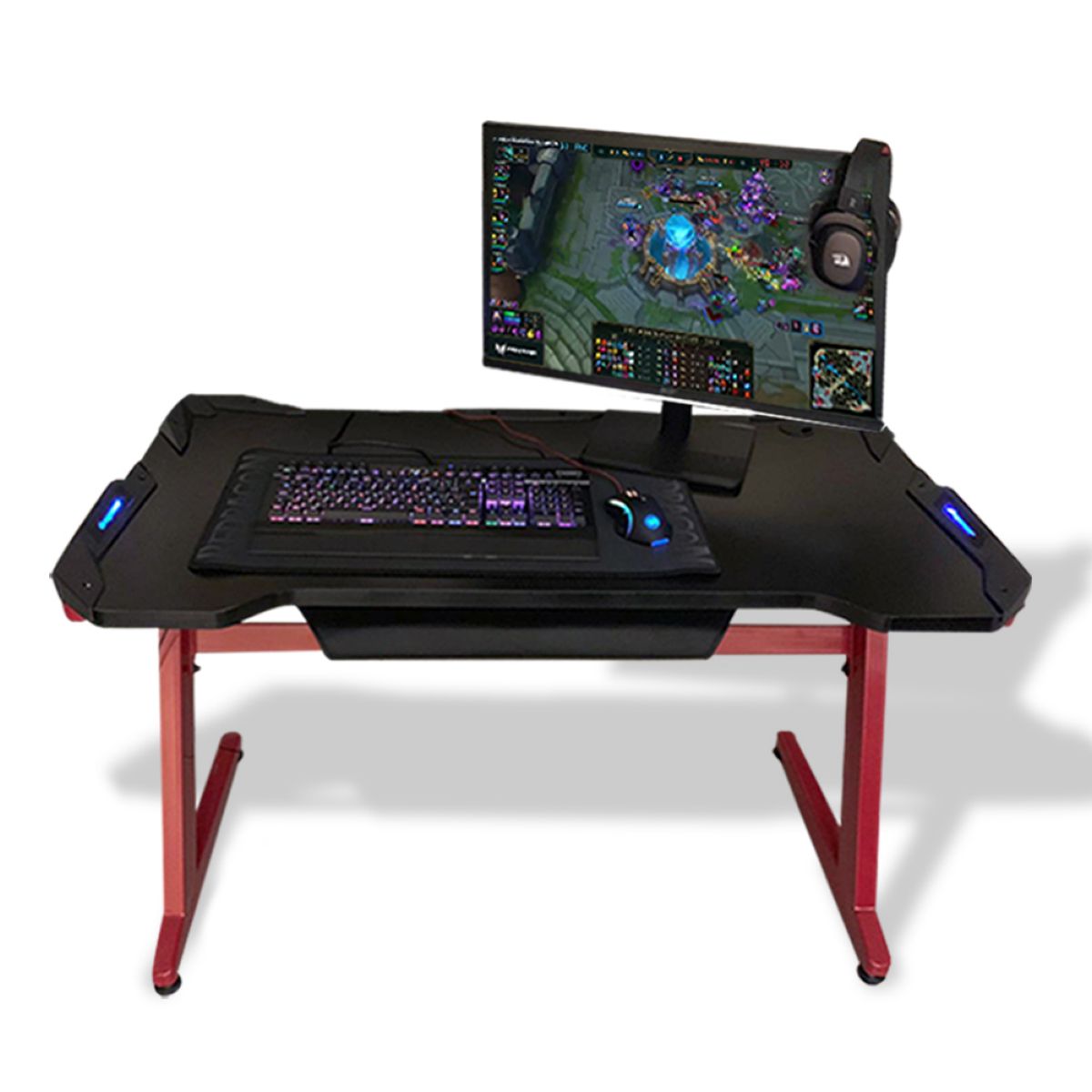 Escritorio Gamer DRAGON WAR Led Mgt0001