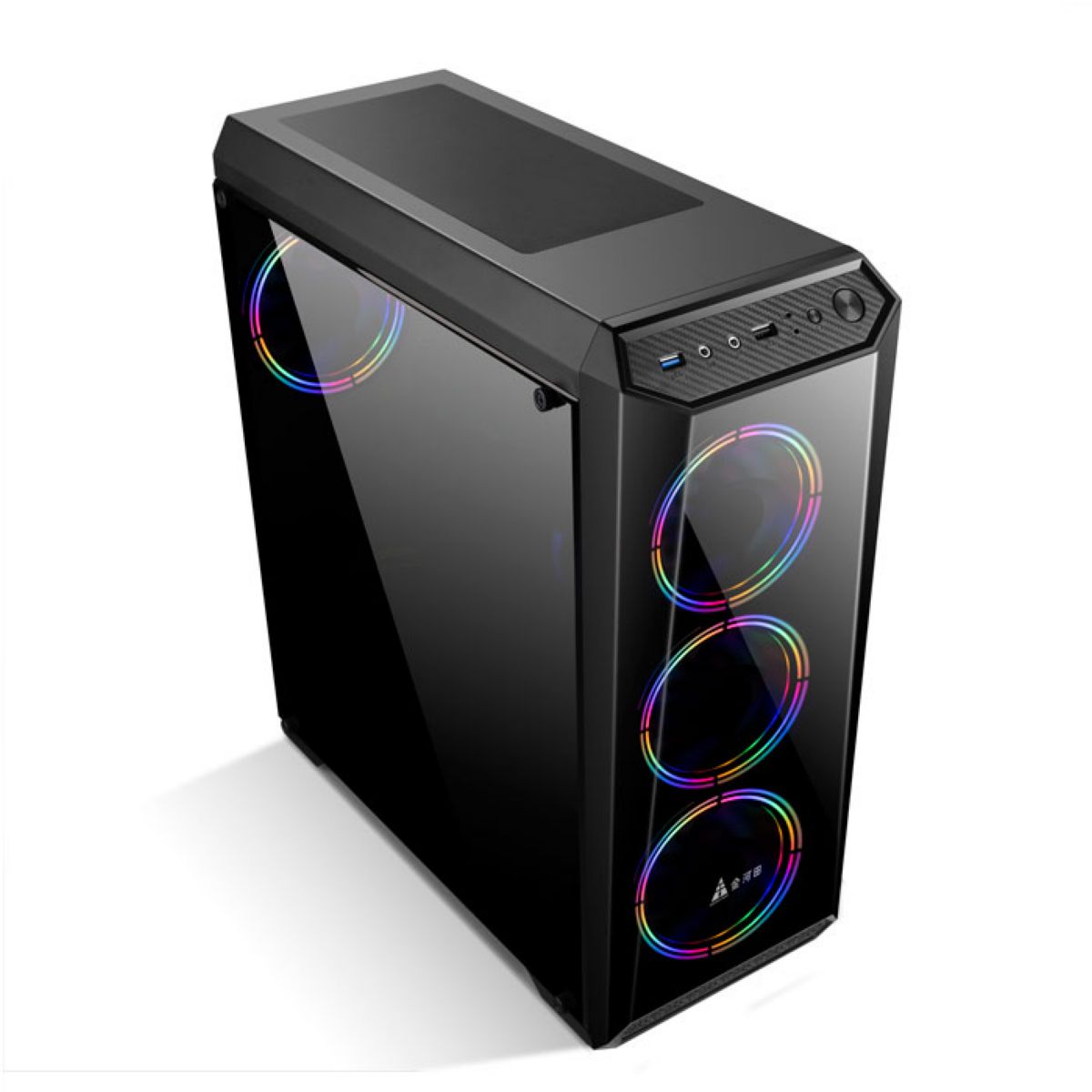 Gabinete Gaming Comstar Cn21 Vidrio Temp Rgb