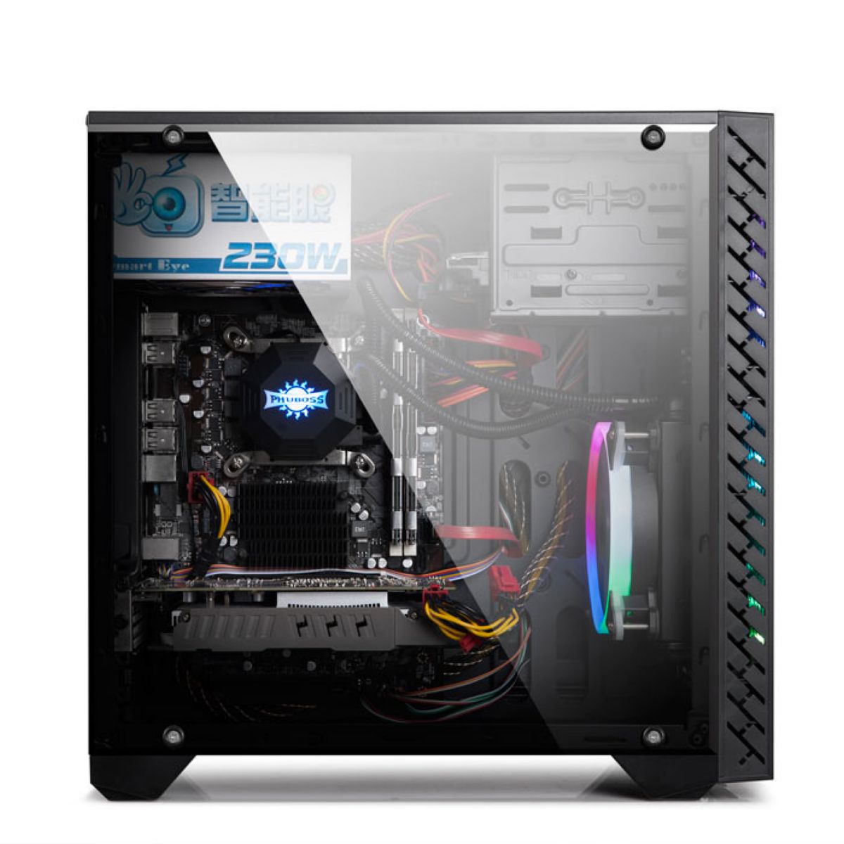 Gabinete Gaming Pro Cn22 Rgb Strips