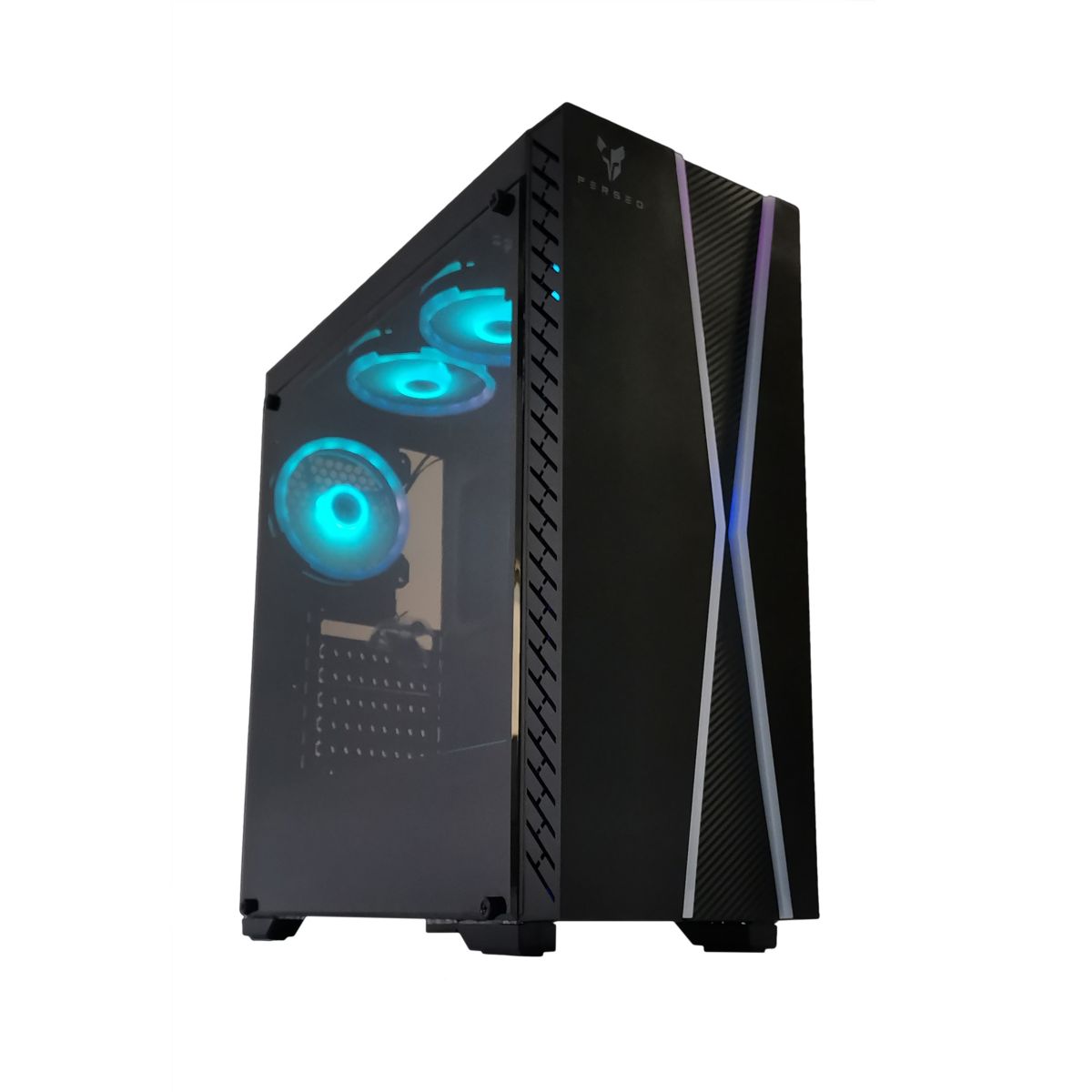 Gabinete Gaming Perseo Cn22 Rgb C/3 Fanes