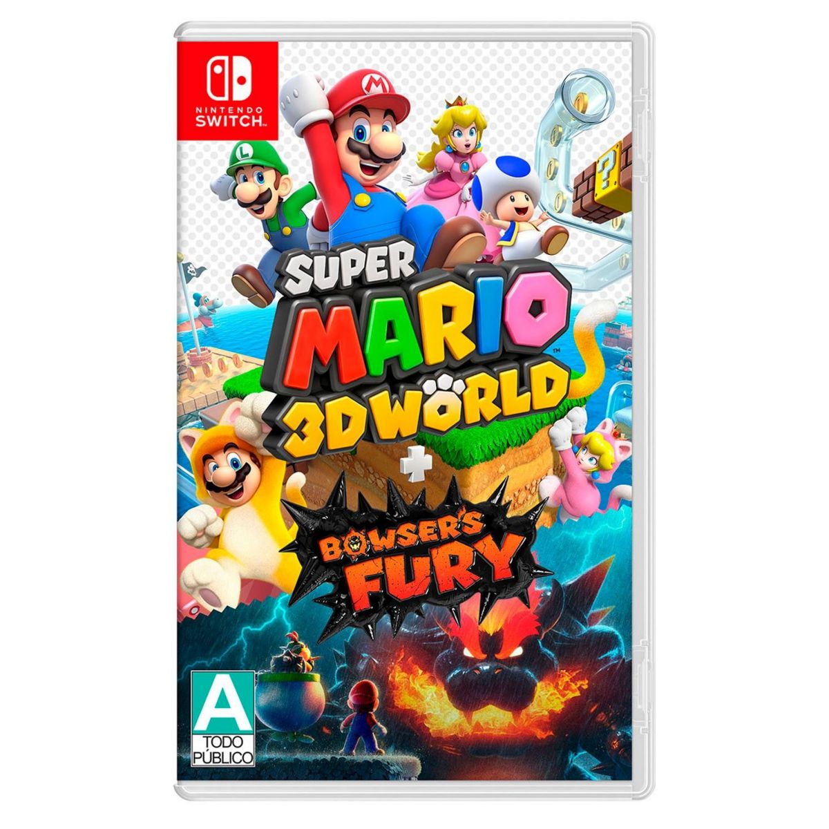 Juego Nintendo Switch Super Mario 3d World Bf