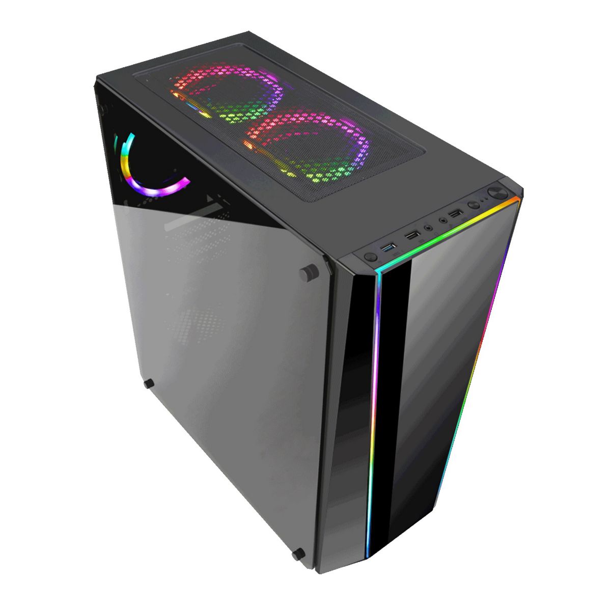 Gabinete ATX Gaming Redragon Tailgate Fusion Gc-702