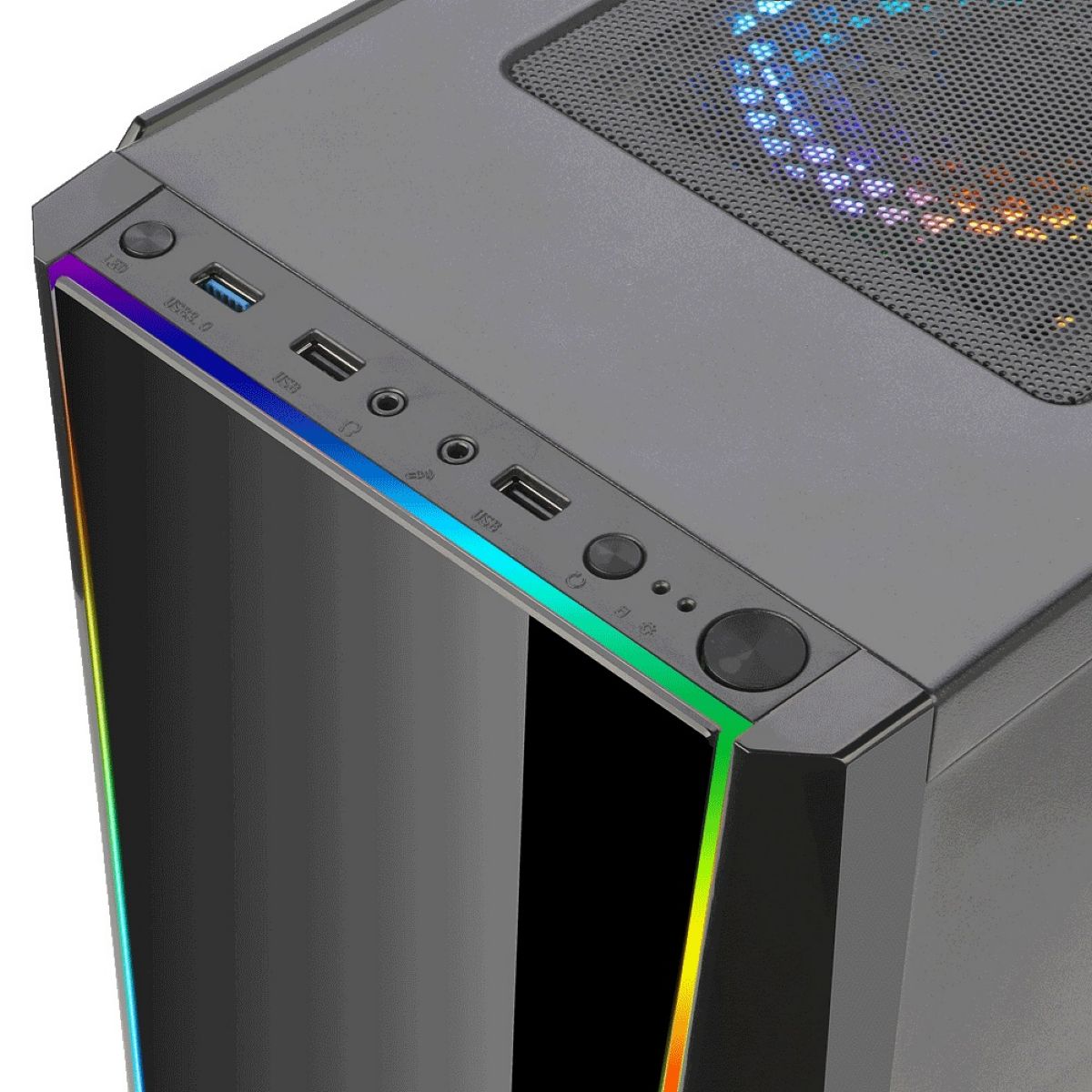 Gabinete ATX Gaming Redragon Tailgate Fusion Gc-702