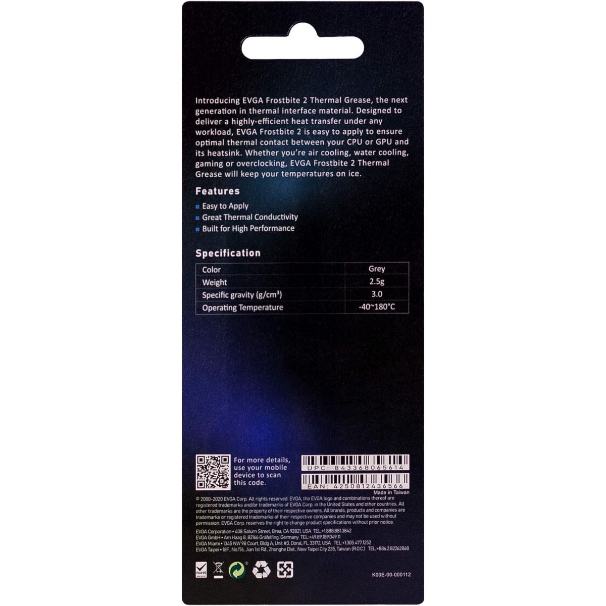 Grasa Termal Evga Frostbite 2