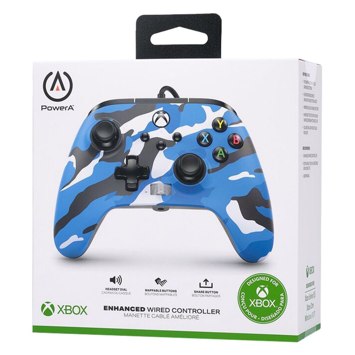 Joystick Xbox X/s Blue Camo