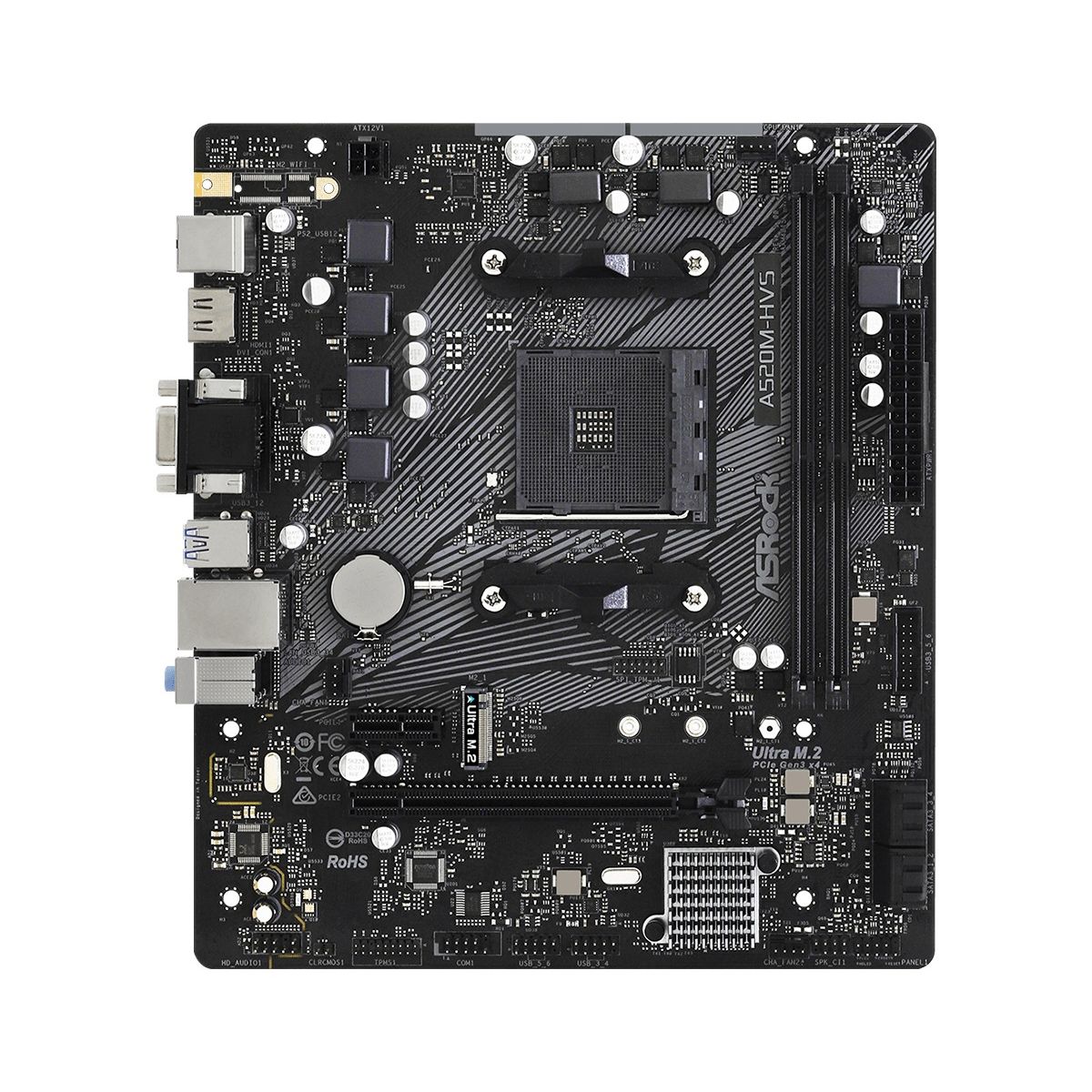 Motherboard Asrock A520m-hvs Am4