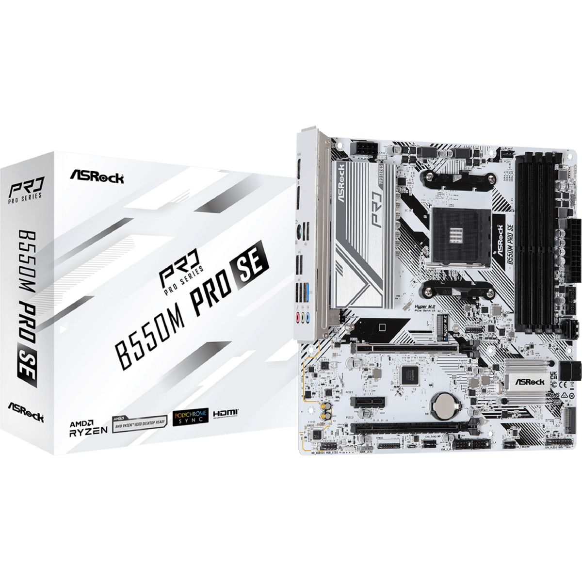 Motherboard Asrock B550m Pro Se Ddr4 AMD Am4 mATX