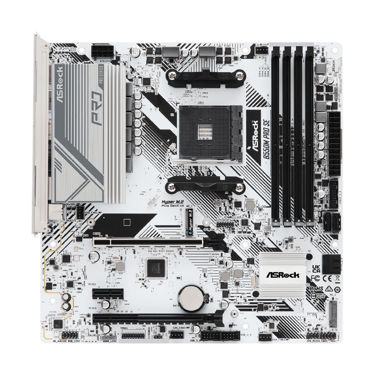 Motherboard Asrock B550m Pro Se Ddr4 AMD Am4 mATX