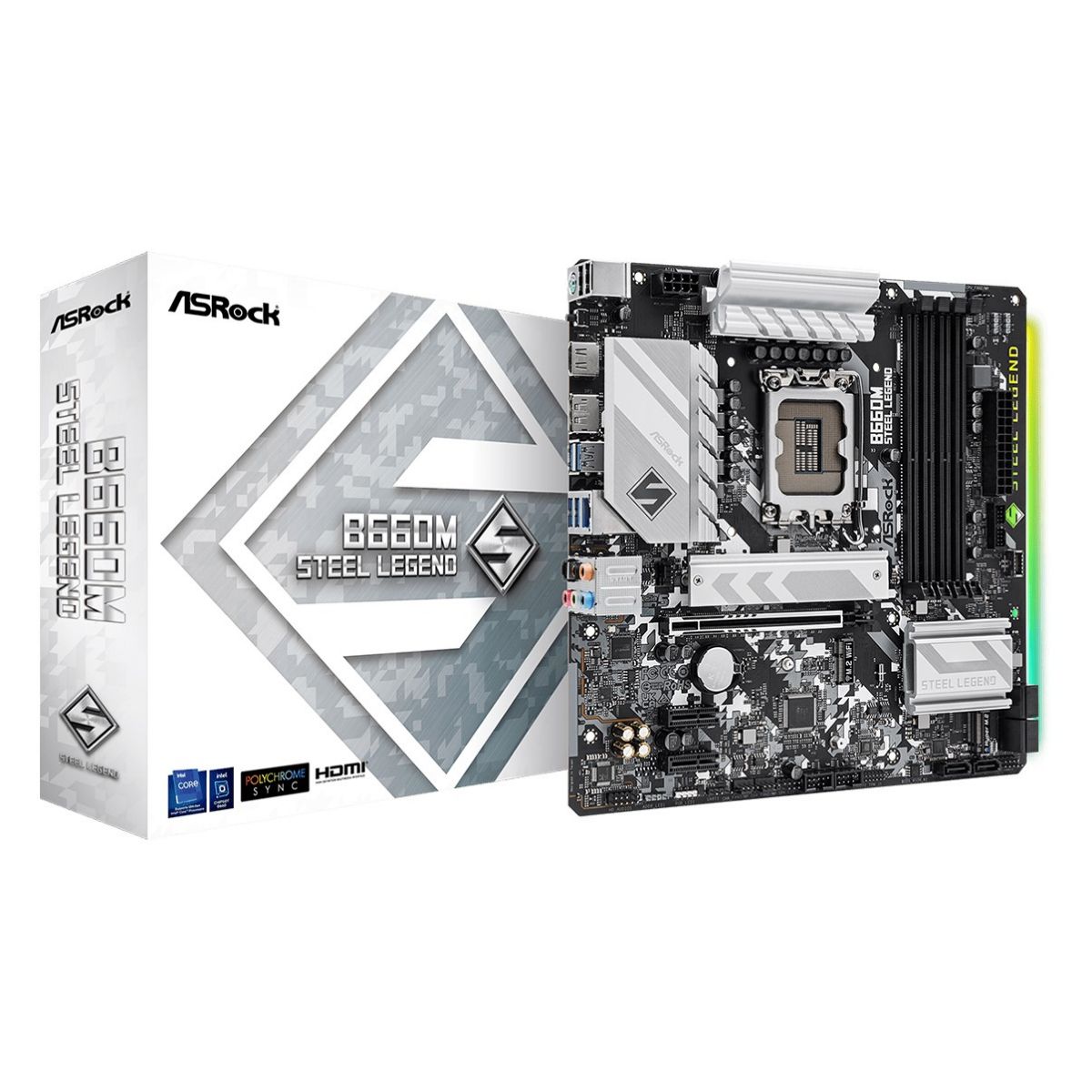 Motherboard Asrock Intel B660m Steel Legend