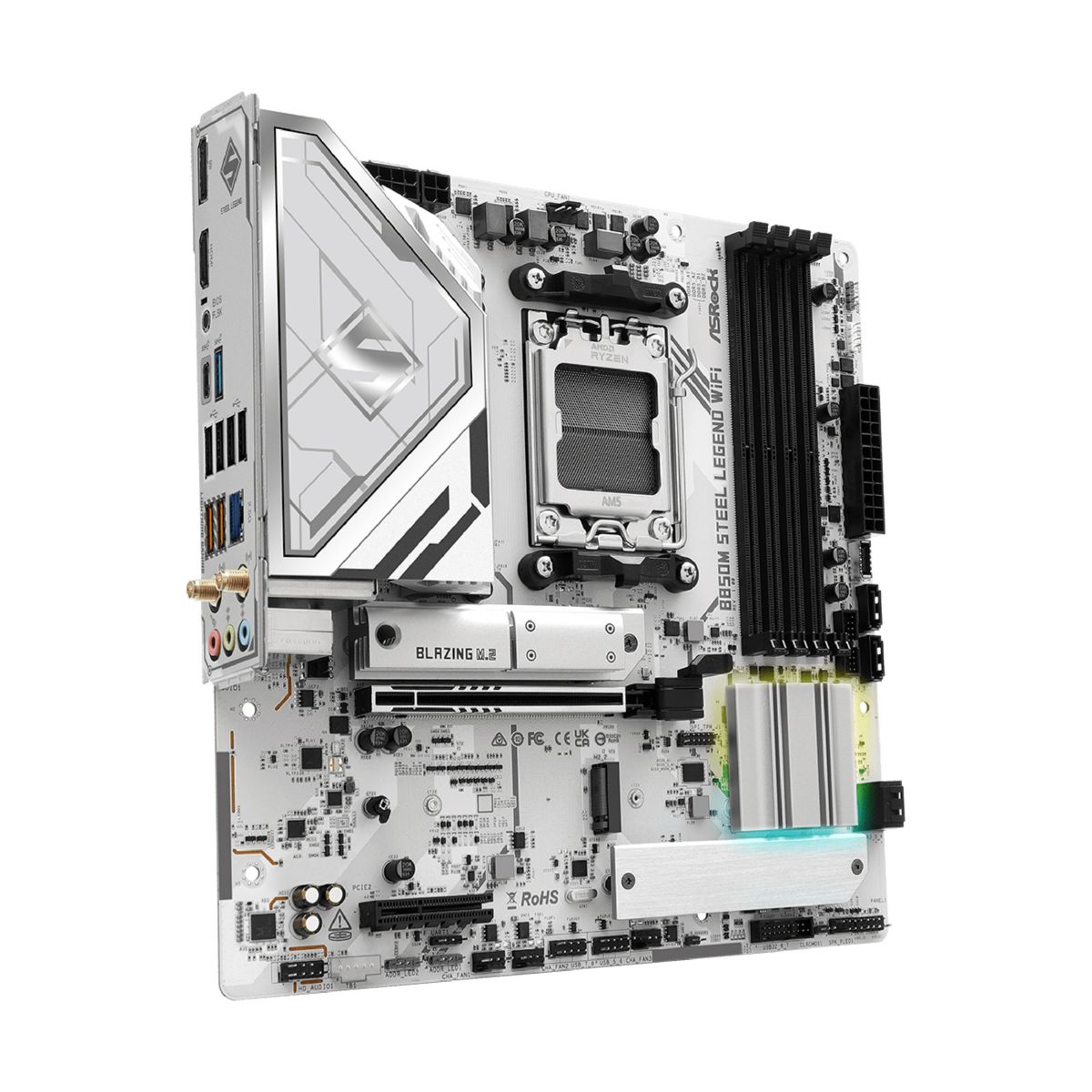 Motherboard Asrock B850m Steel Legend Wifi D5 Am5