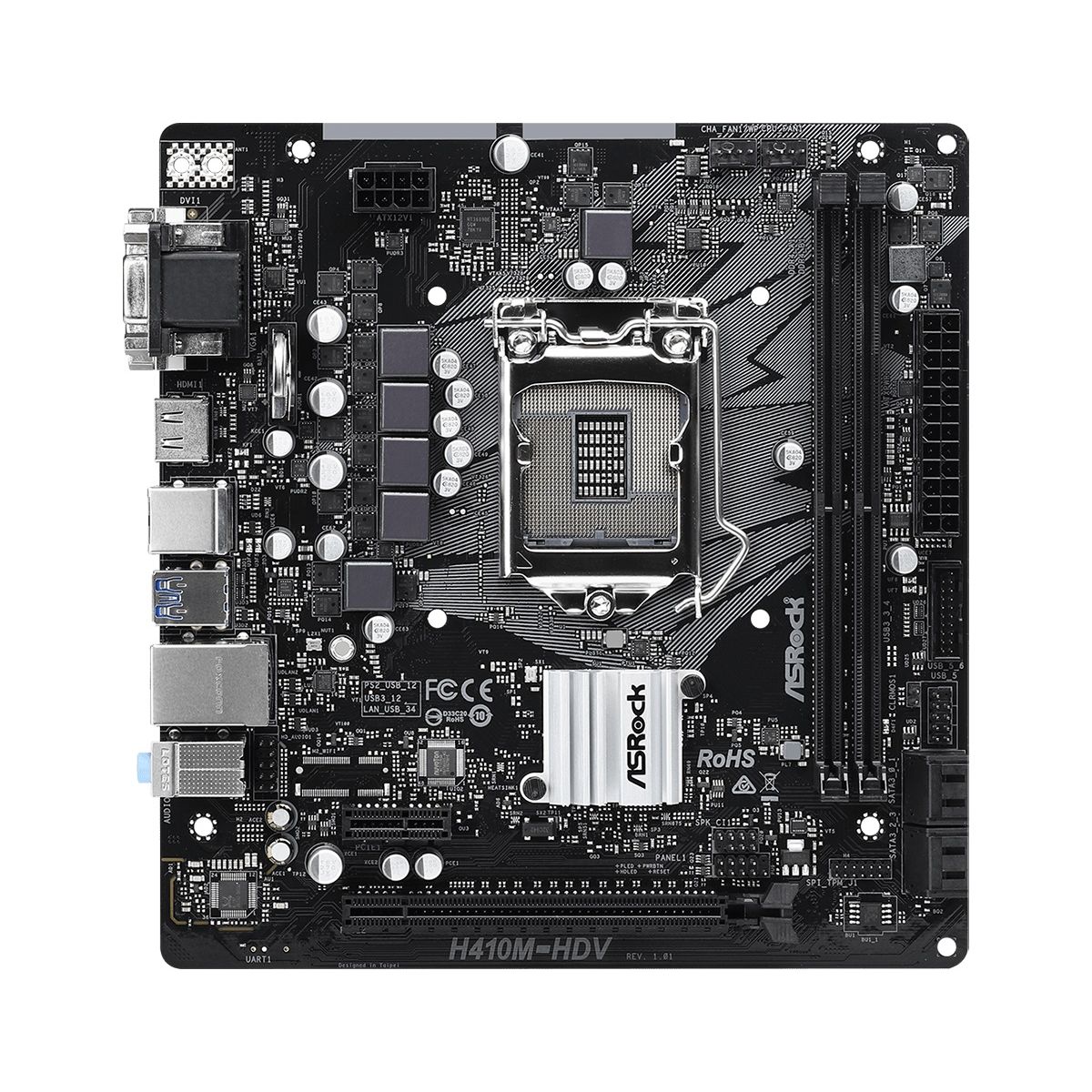 Motherboard Asrock H410m Hdv S1200 10ma Gen