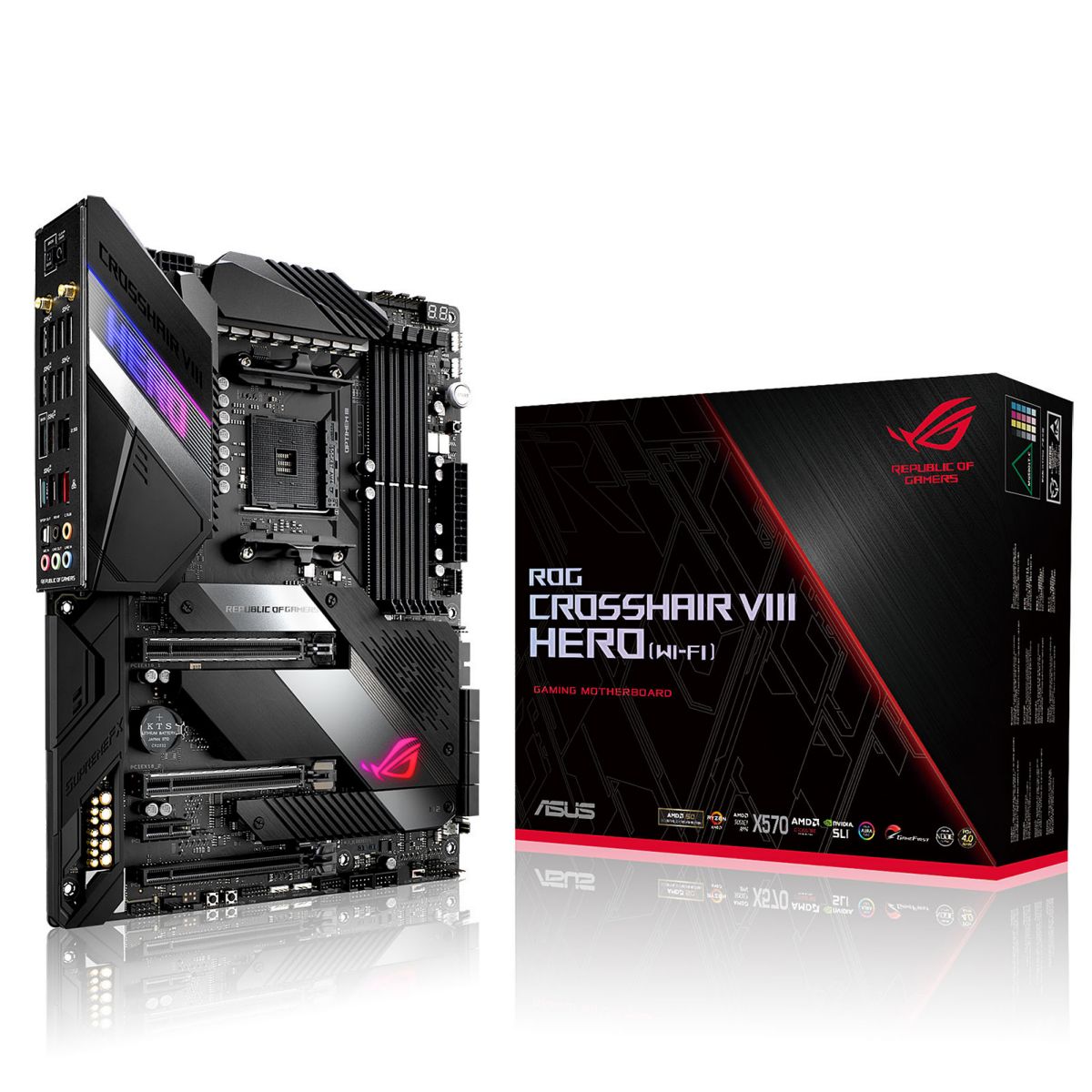 Motherboard Asus Rog Crosshair Viii Hero Wi-fi Am4