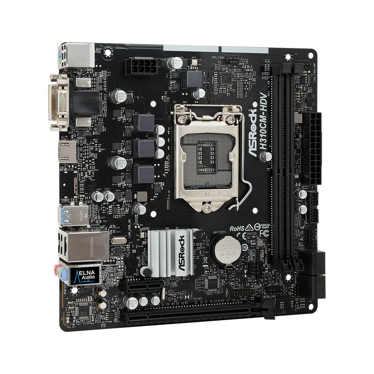 Motherboard Asrock H310cm Hdv S1151 8va Gen