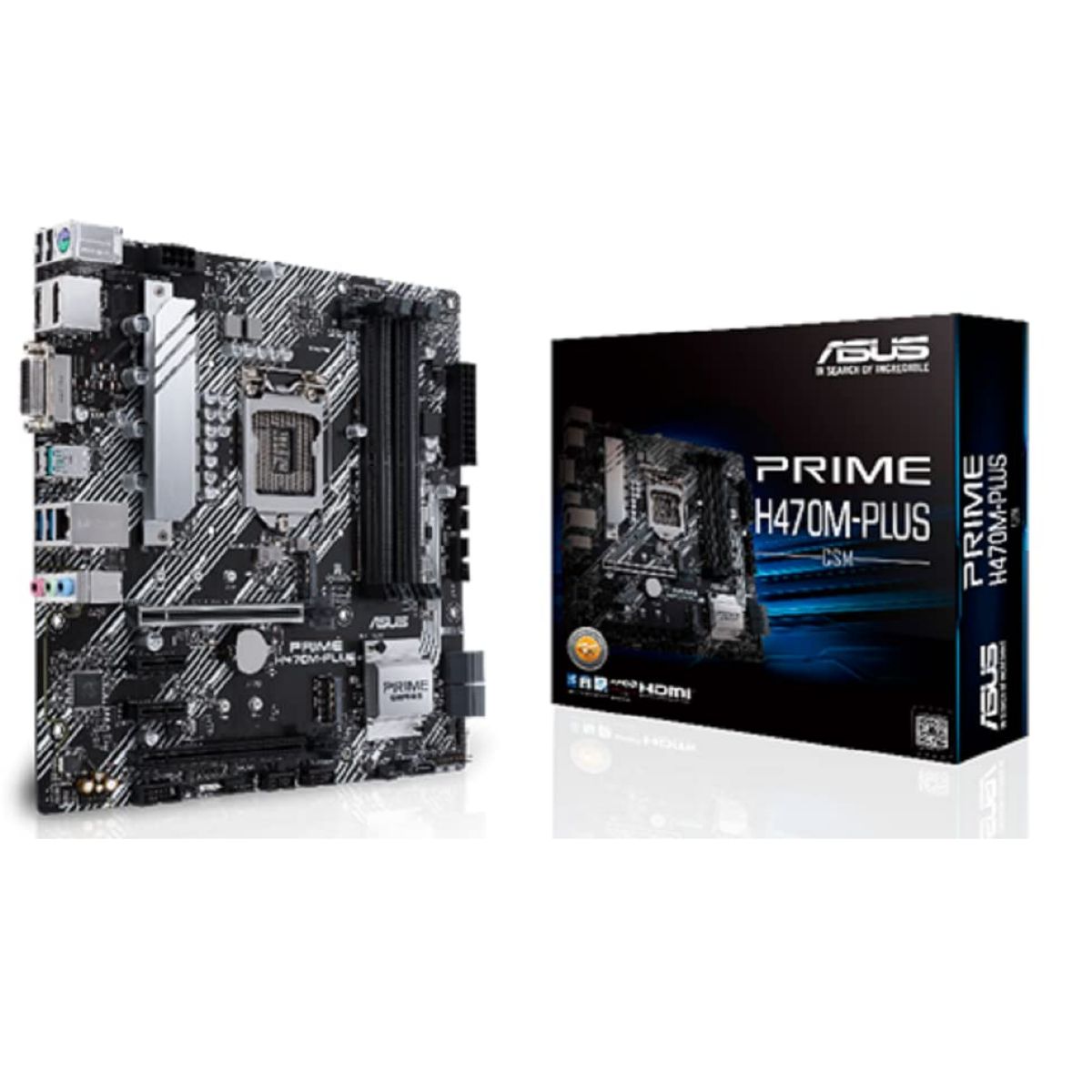 Motherboard Asus Prime H470m Plus Csm S1200 10ma G