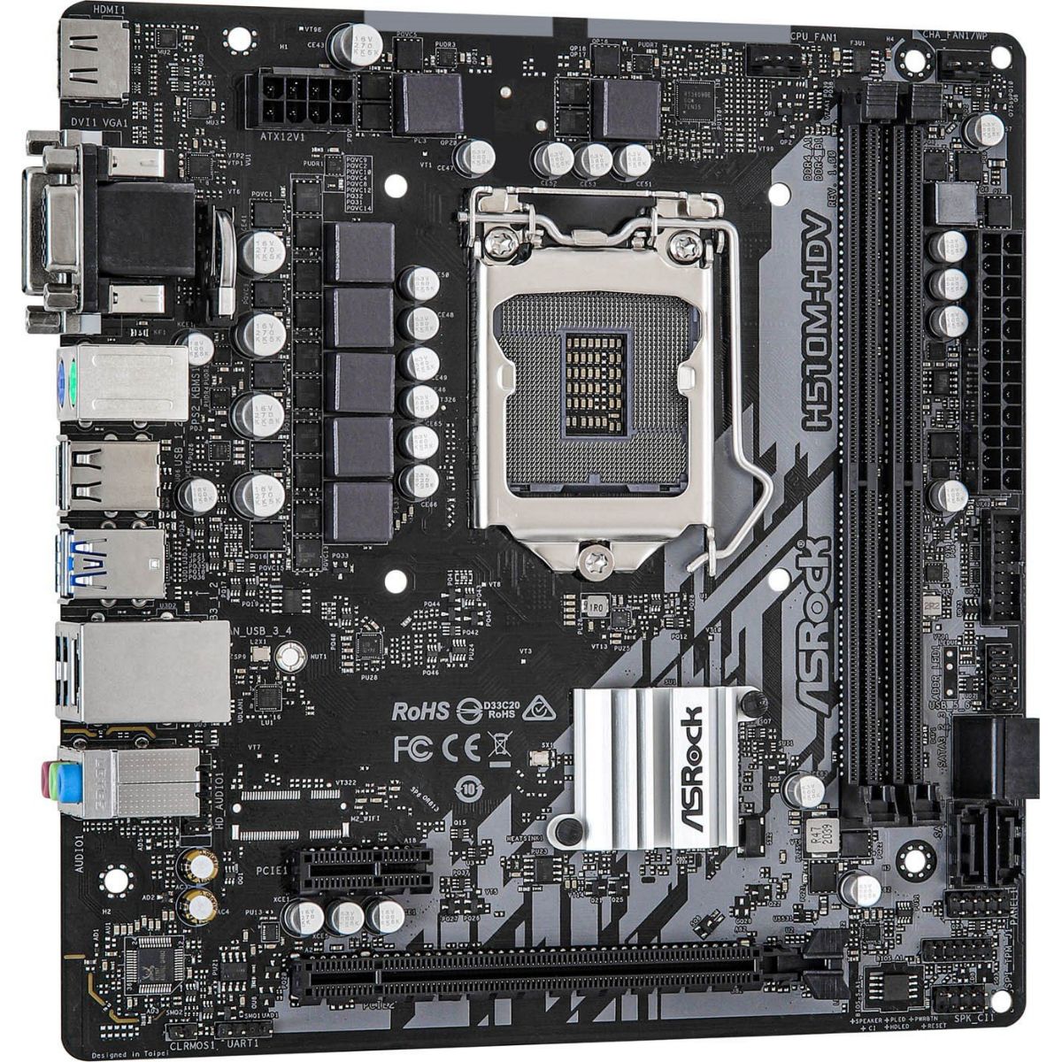 Motherboard Asrock H510m Hdv 10ma S1200