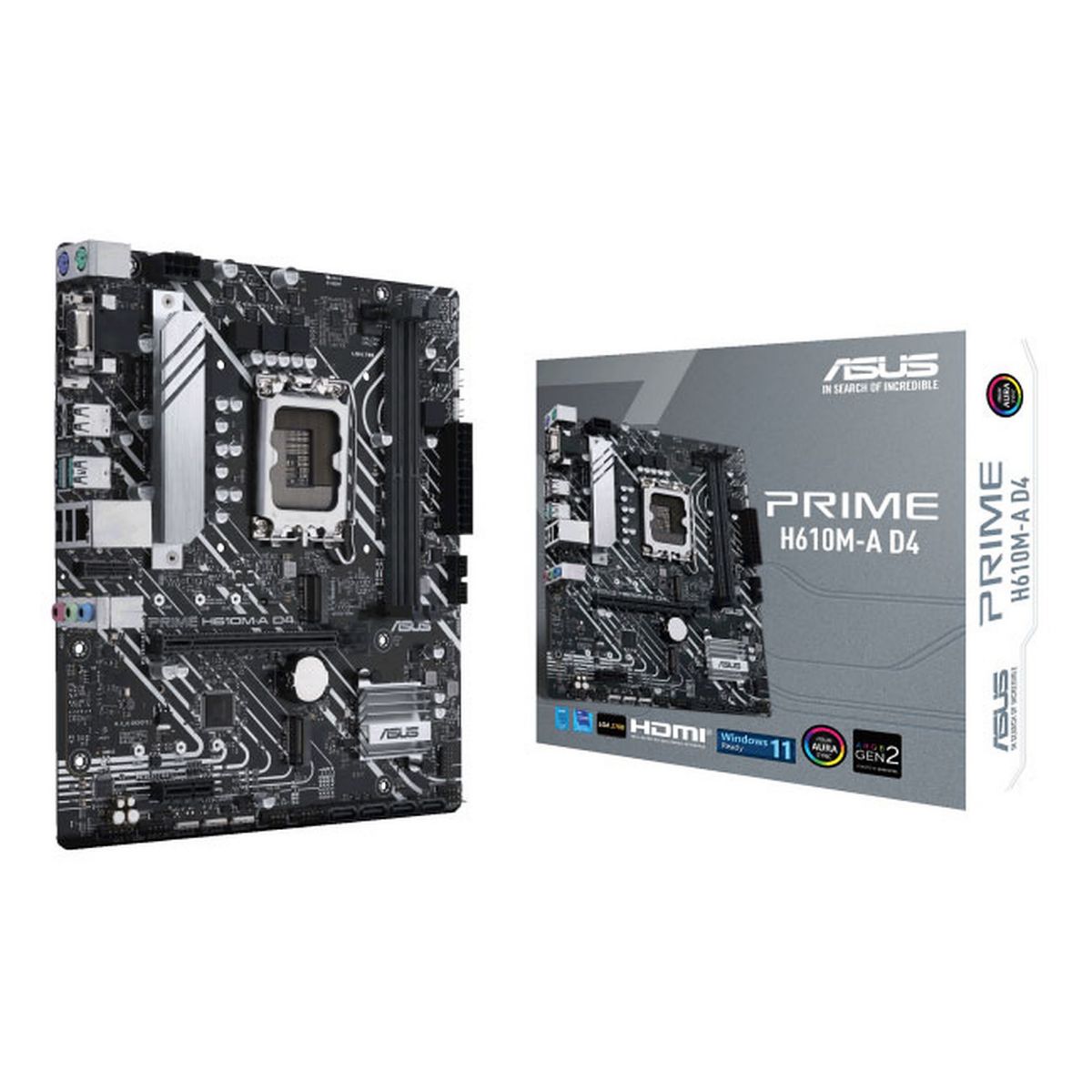 Motherboard Asus H610m-a D4 Csm Prime S1700 12va G