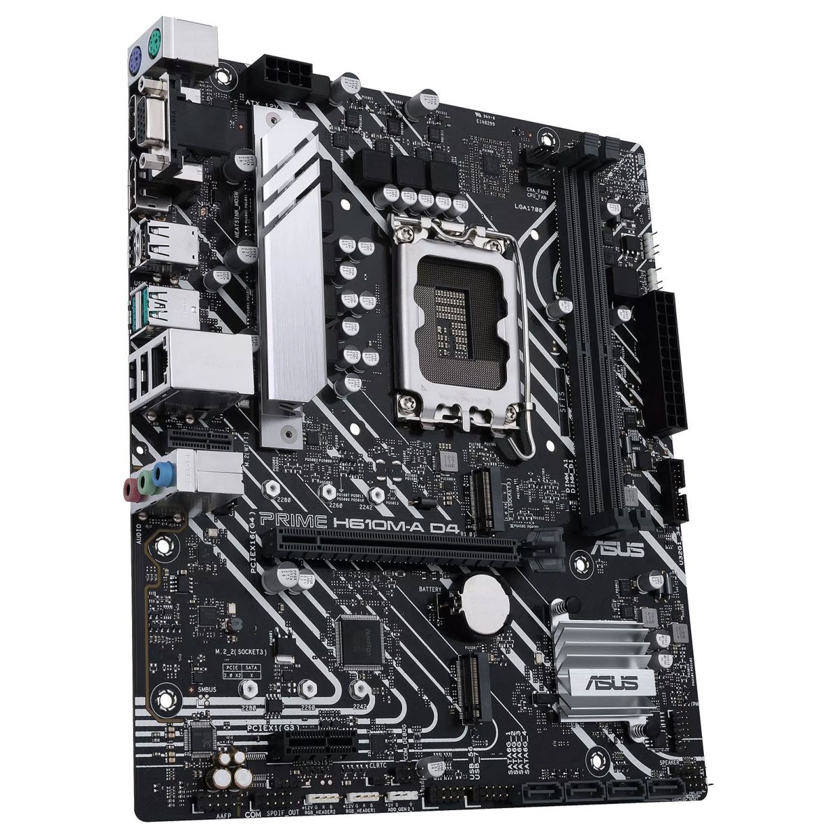 Motherboard Asus H610m-a D4 Csm Prime S1700 12va G