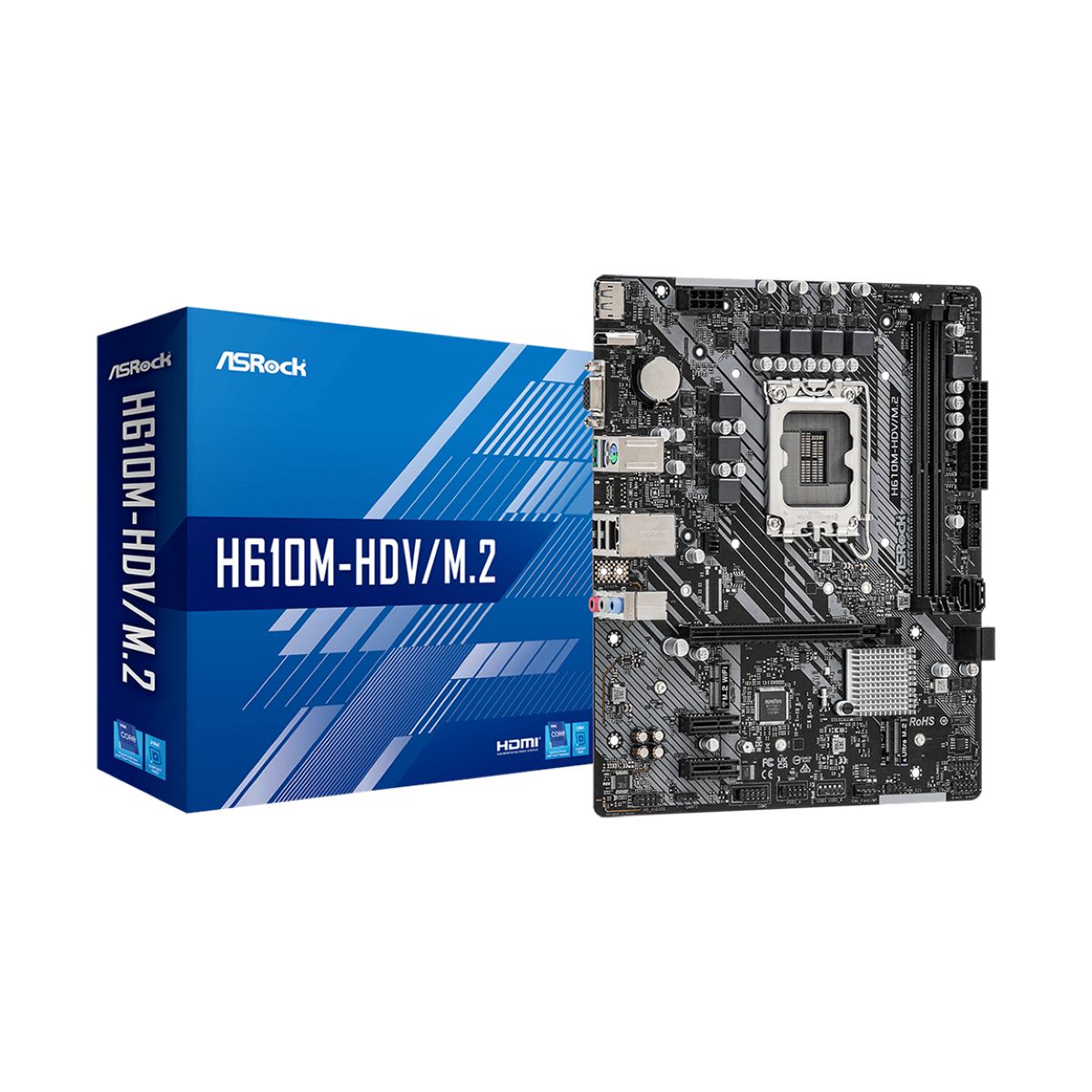 Motherboard Asrock H610m-hdv/m.2 S1700 12va Gen