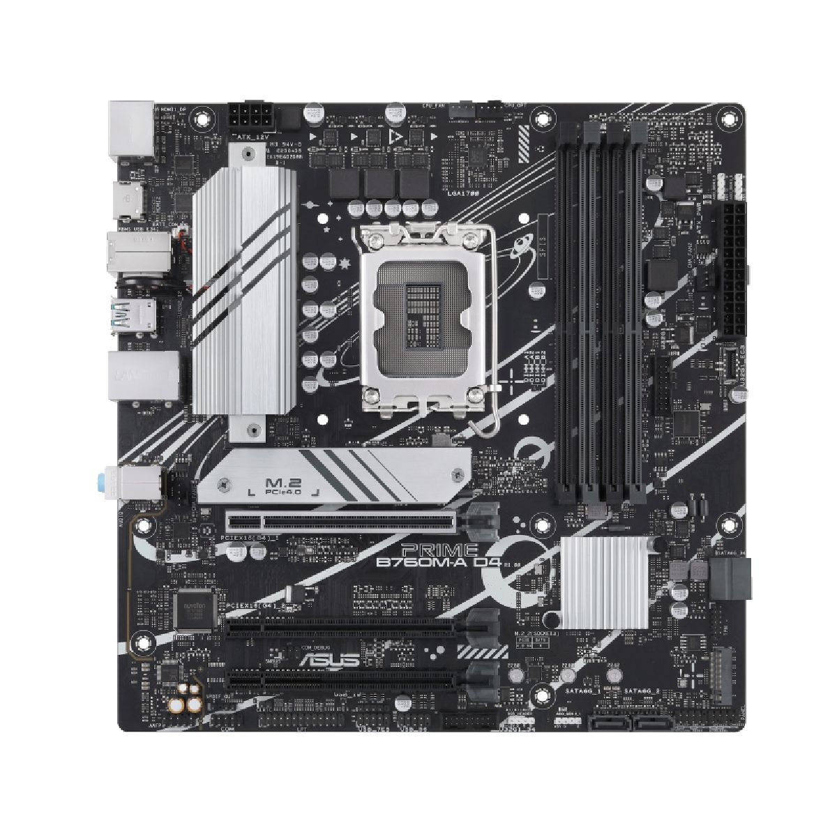 Motherboard Asus Intel Prime B760m-a S1700 Ddr4