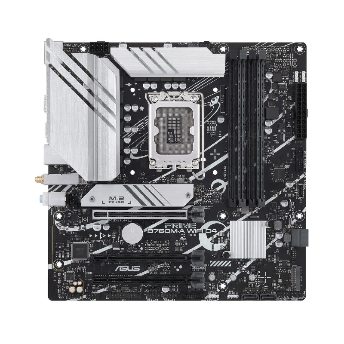Motherboard Asus Intel Prime B760m-a Wifi S1700 DDR4 mATX