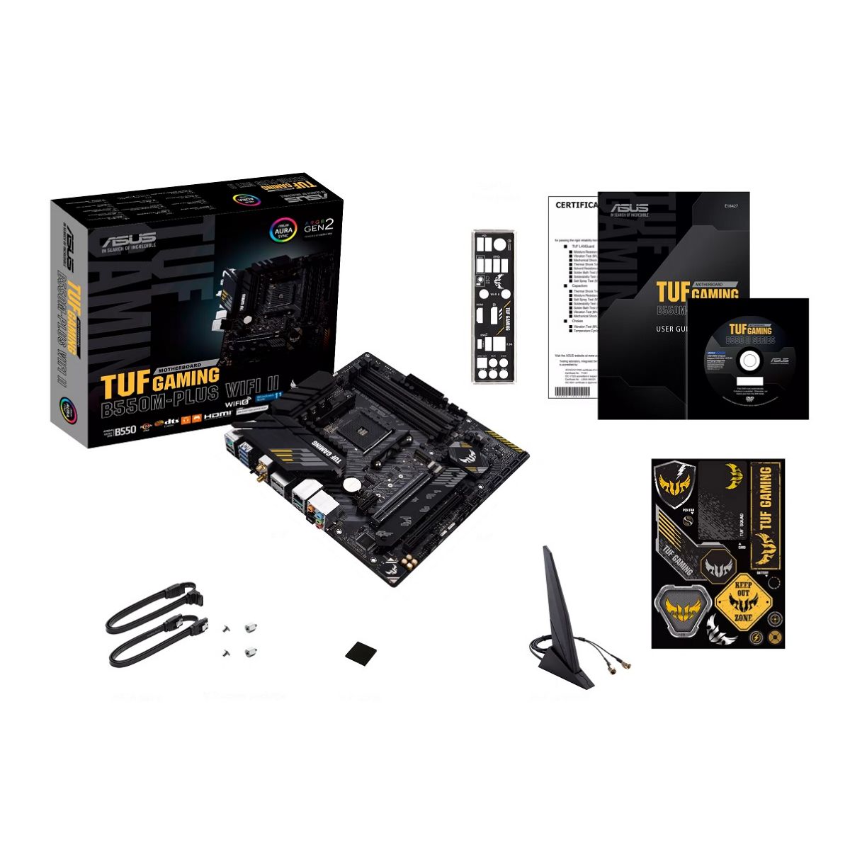 Motehrboard Asus Tuf Gaming B550m-plus Wifi II Am4