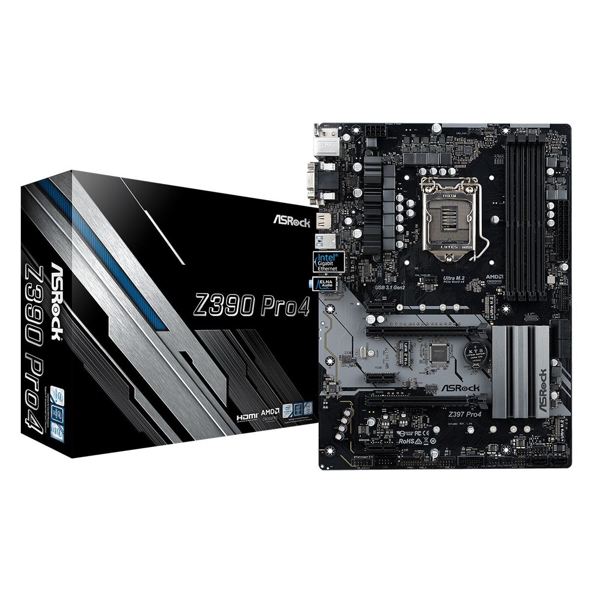 Motherboard Asrock Z390 Pro4 S1151