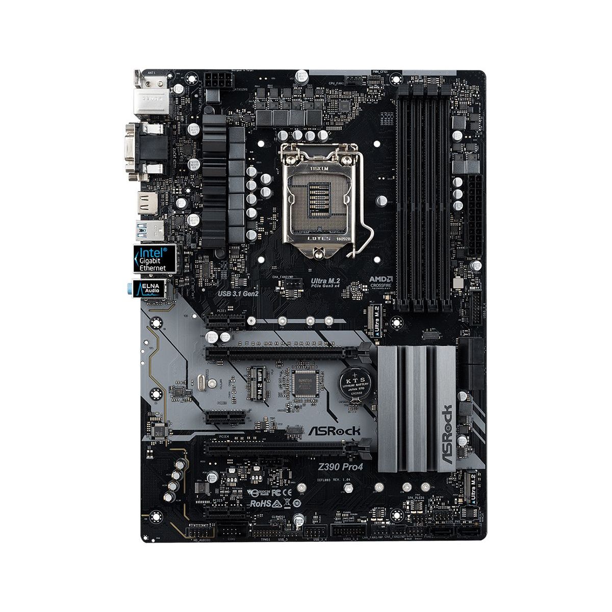 Motherboard Asrock Z390 Pro4 S1151