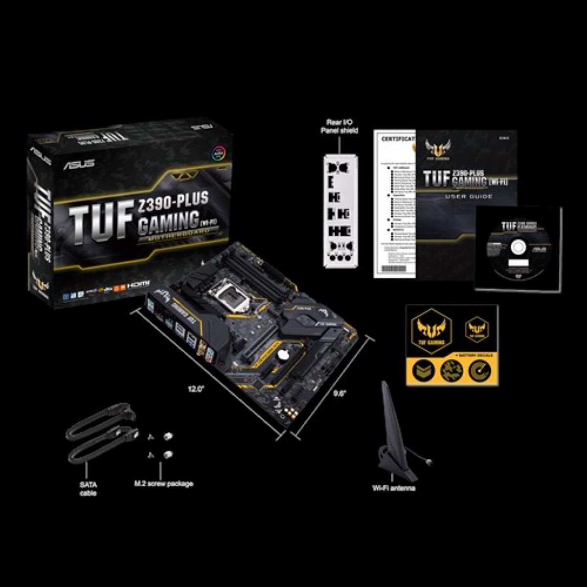Motherboard Asus Z390 Plus Tuf 1151 8va Gen Wifi