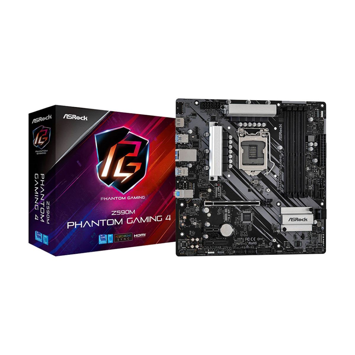 Motherboard Asrock Z590m Phantom Gaming 4 S1200