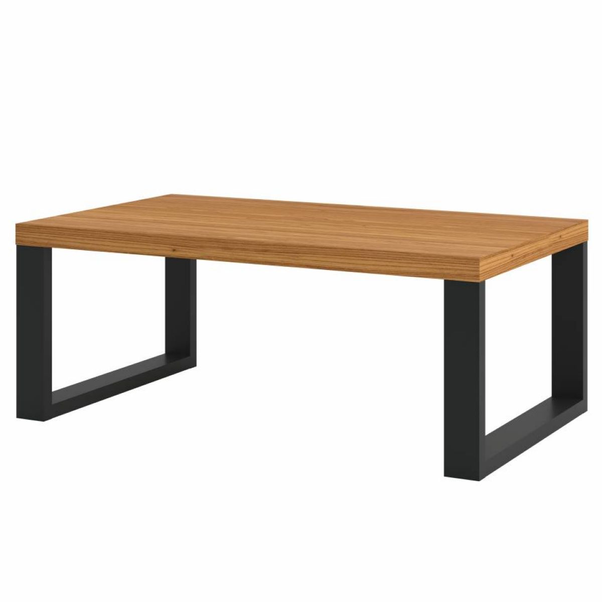 Mesa De Centro Industrial Chicago Negro