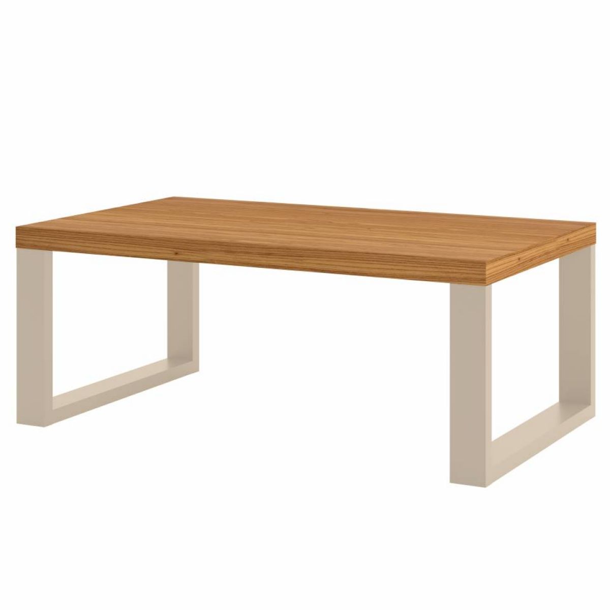 Mesa De Centro Industrial Chicago Blanco