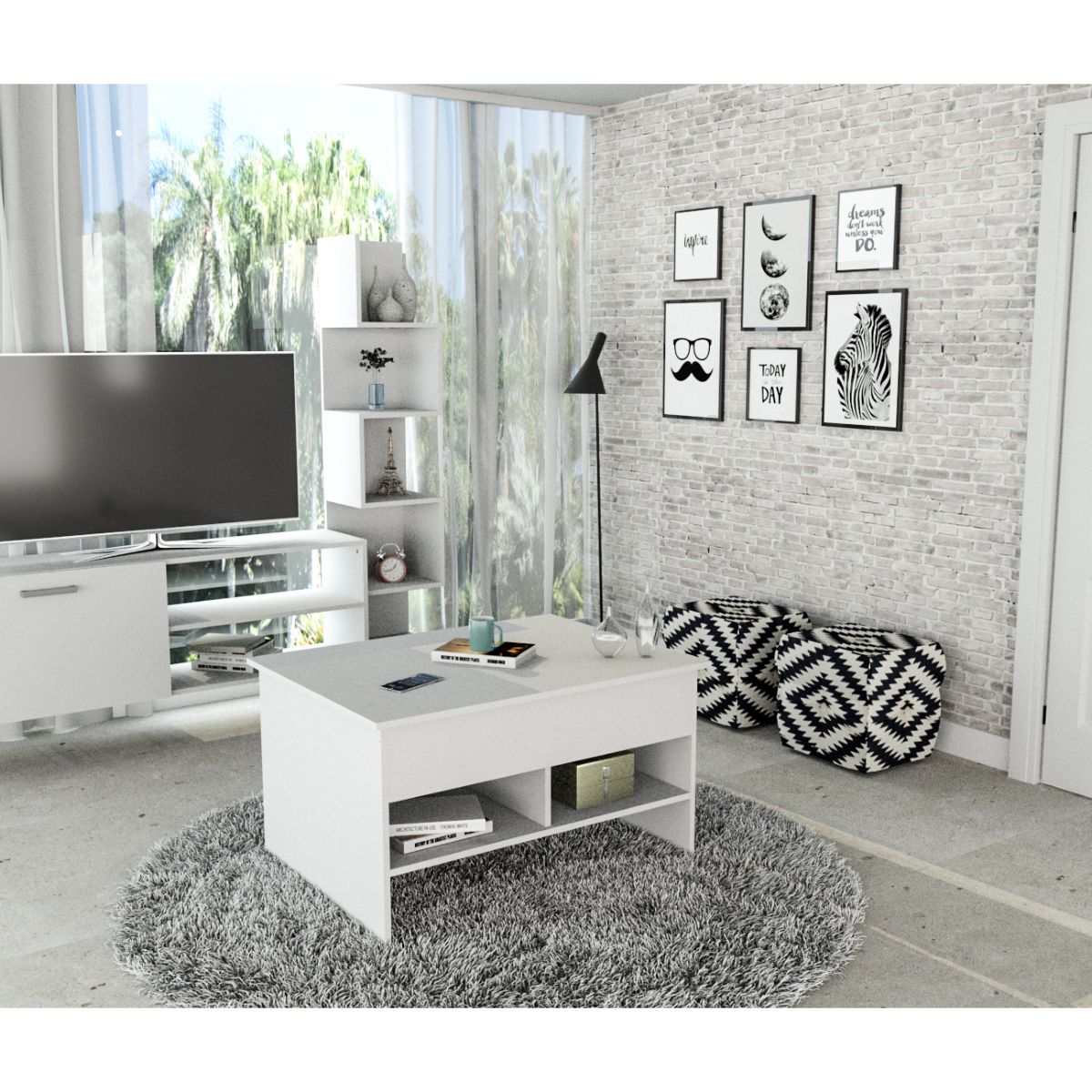 Mesa Ratona Articulada