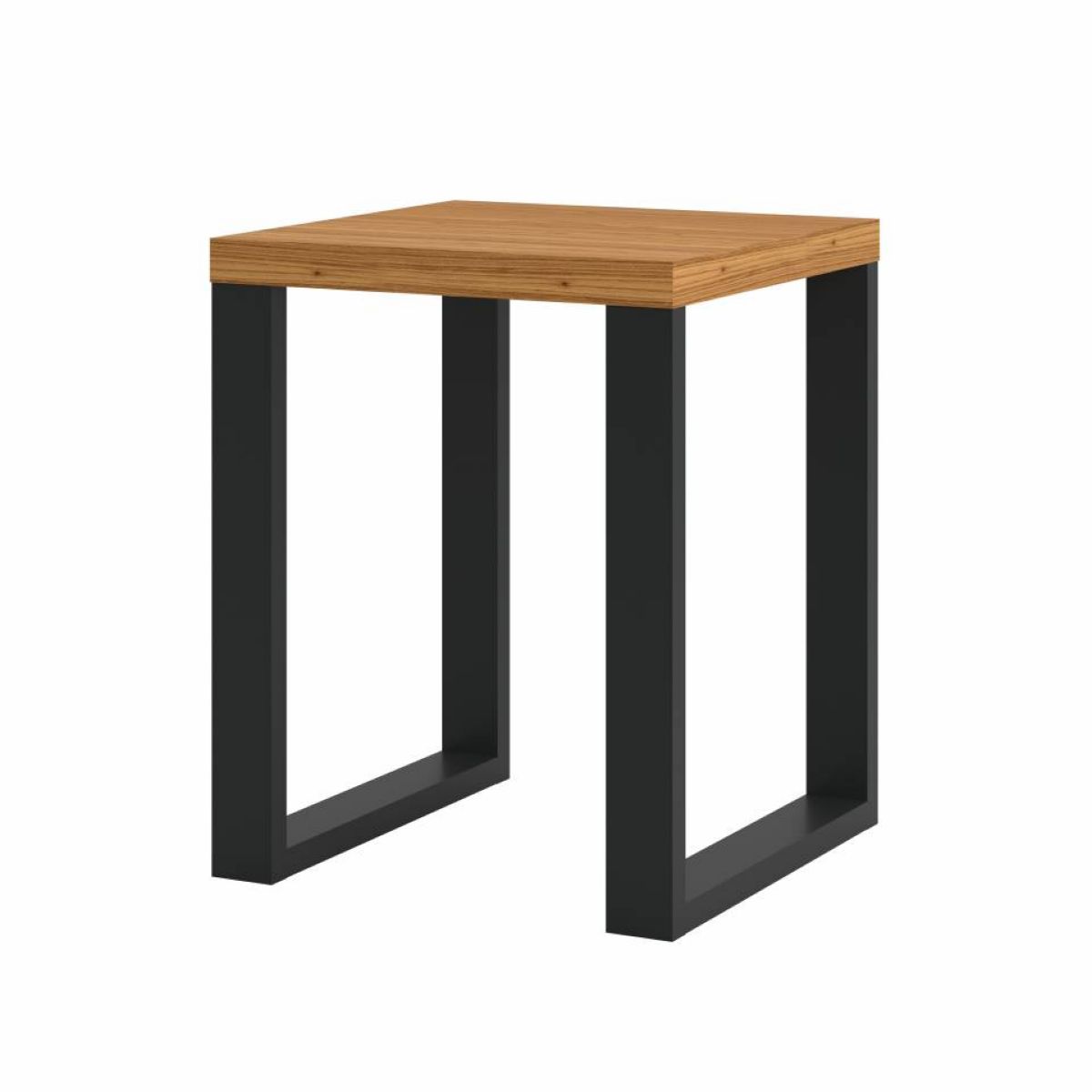 Mesa Lateral Industrial Viena Negro