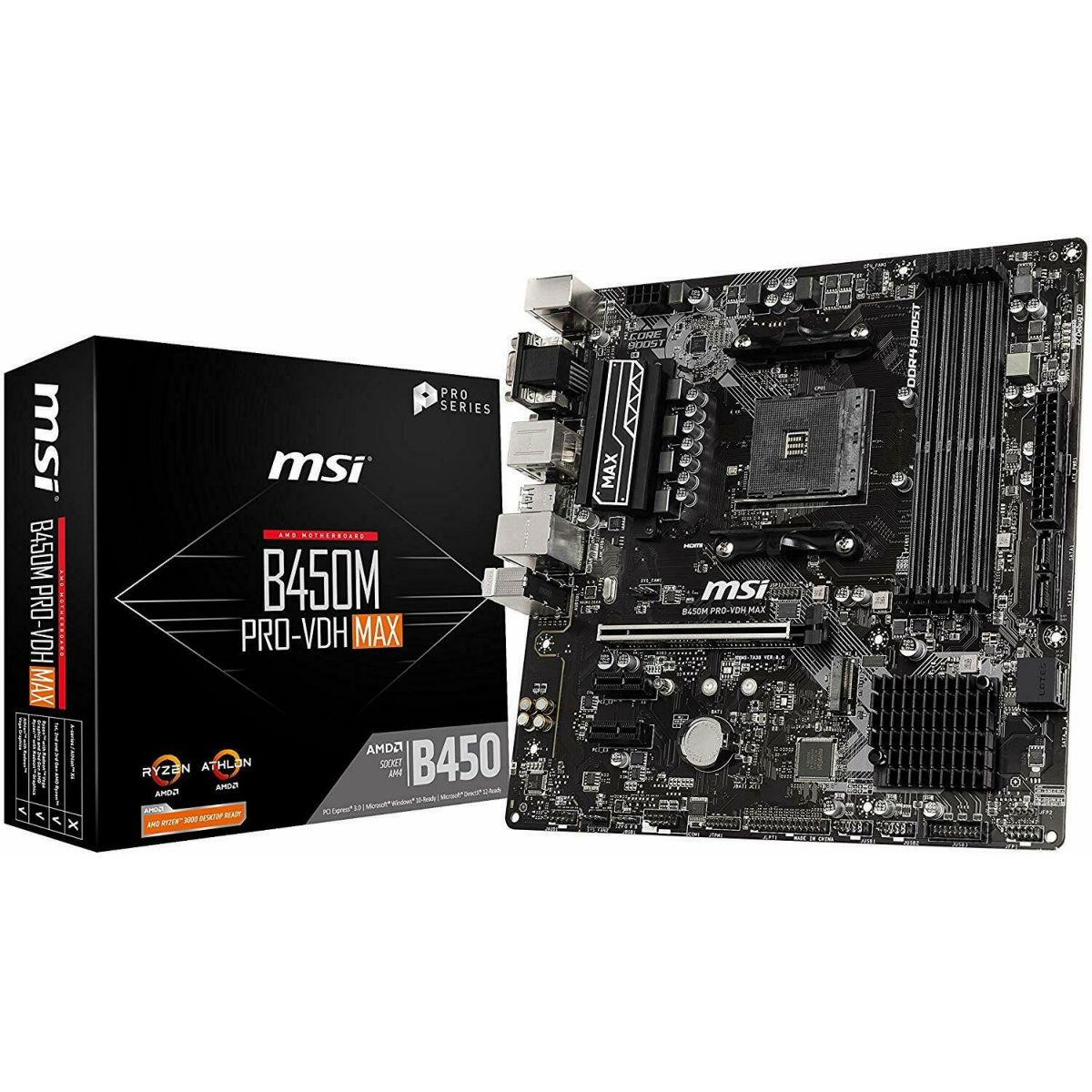 Motherboard Msi B450m Pro-vdh Max Am4