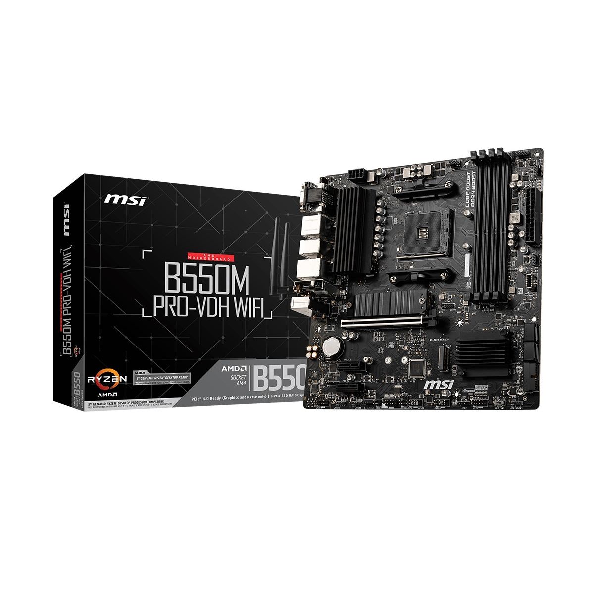 Motherboard Msi B550m Pro-vdh Wifi Am4
