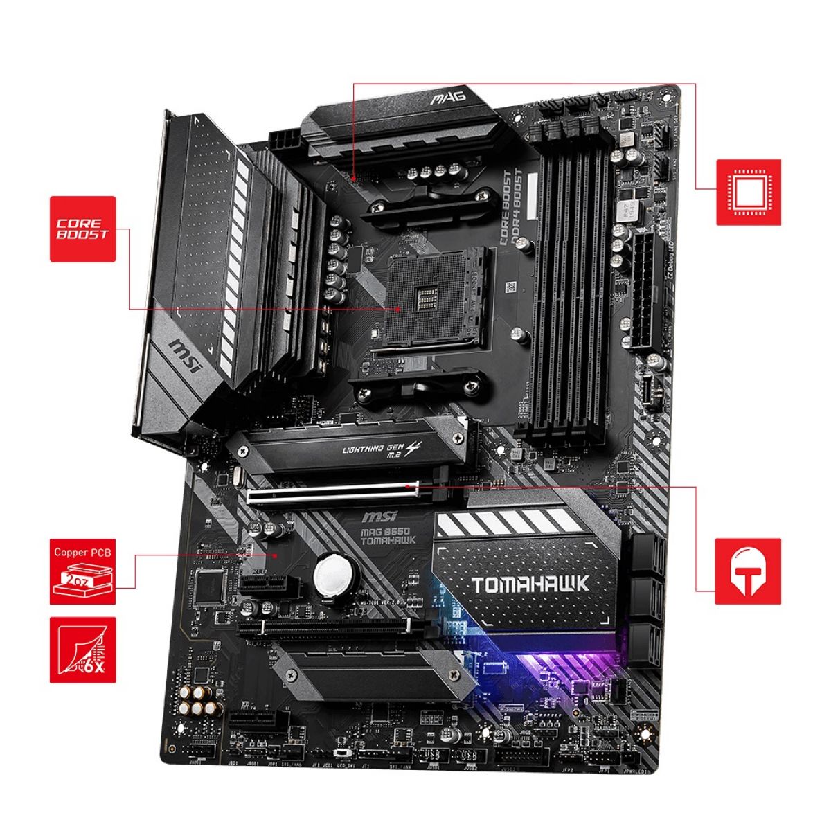 Motherboard Msi B550 Tomahawk