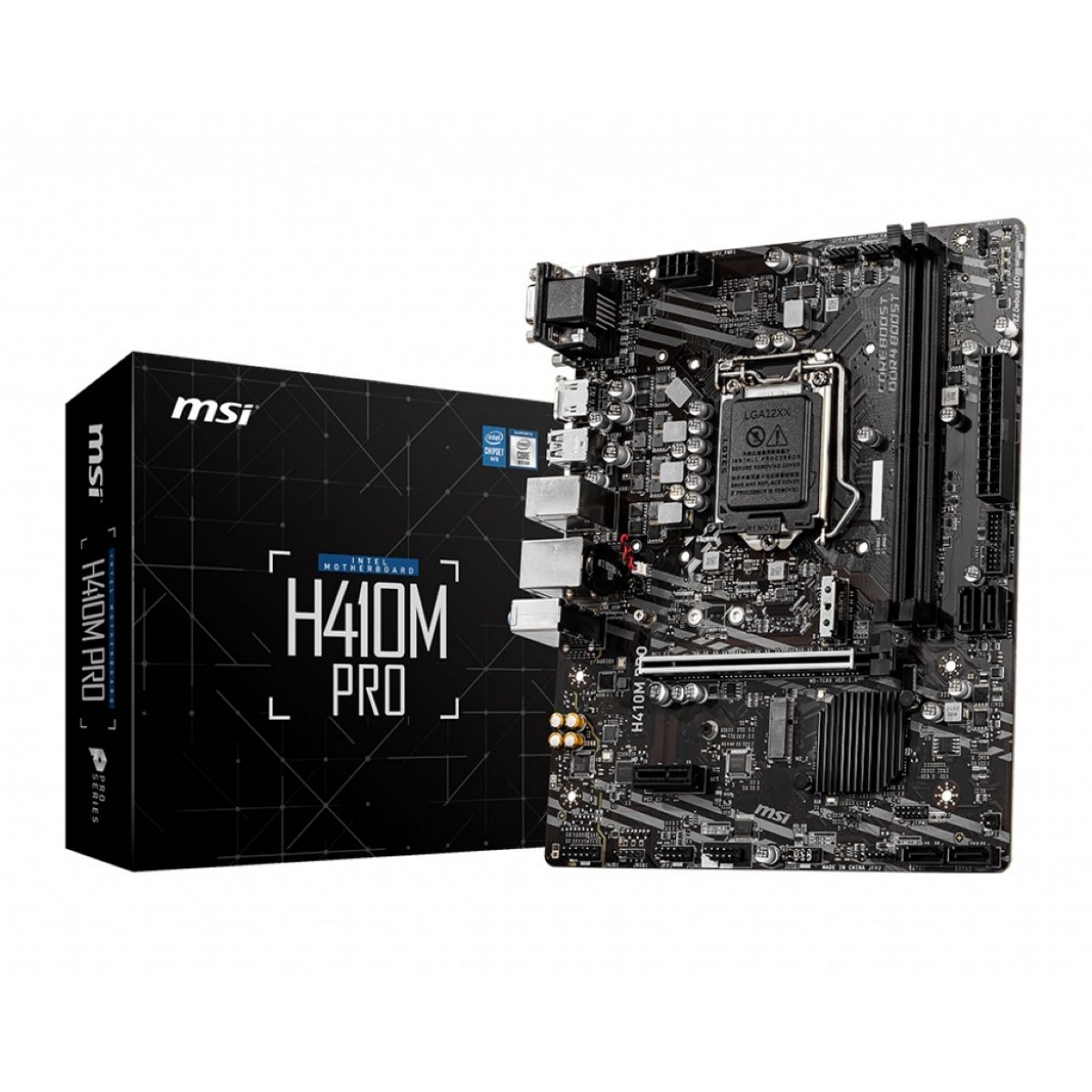 Motherboard Msi H410m Pro S1200 10ma Gen
