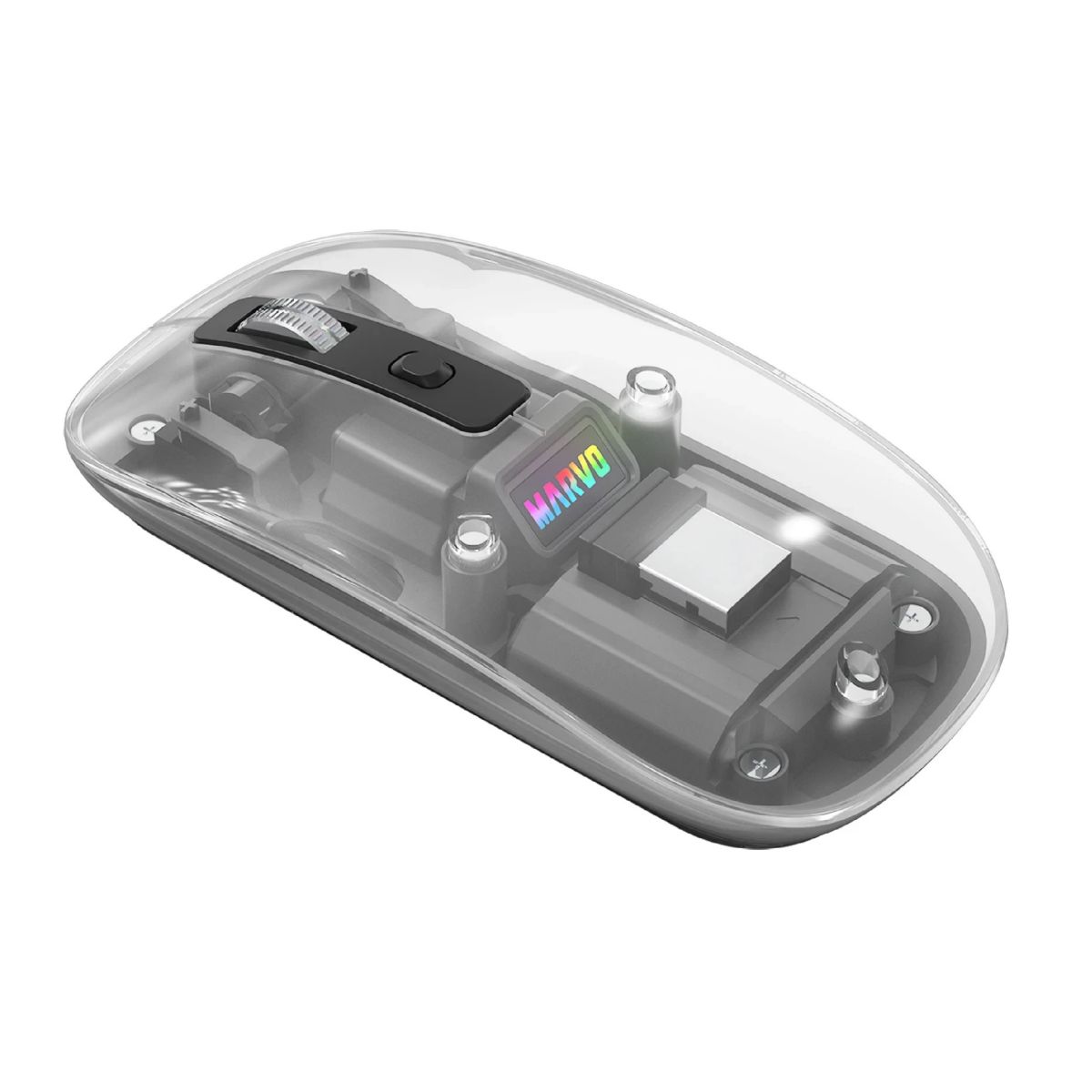 Mouse Marvo Inalambrico M810W Negro