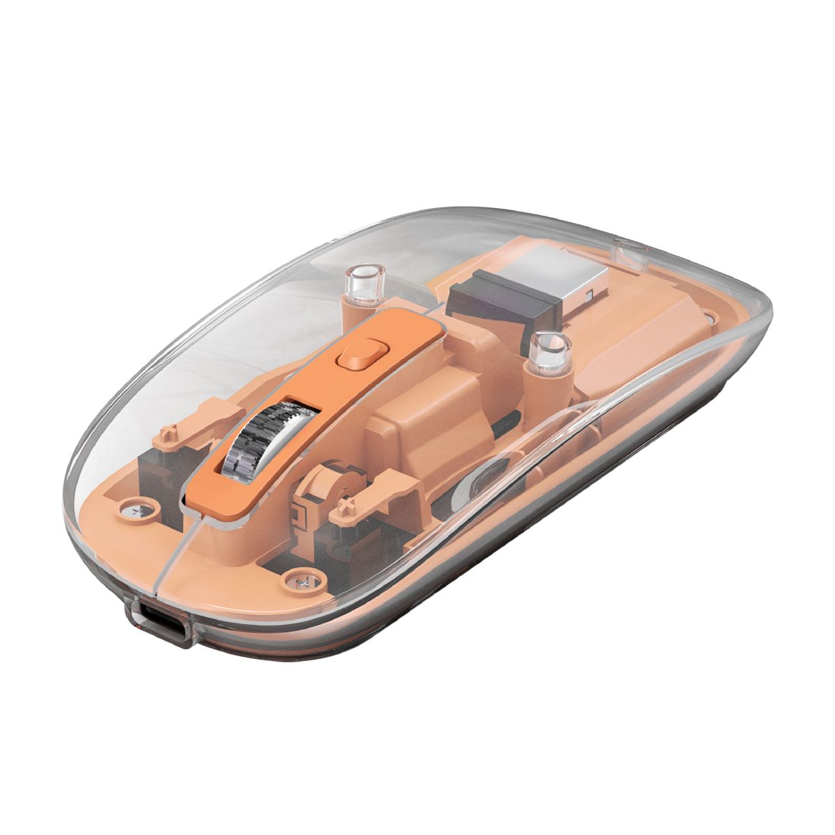 Mouse Marvo Inalambrico M810W Naranja